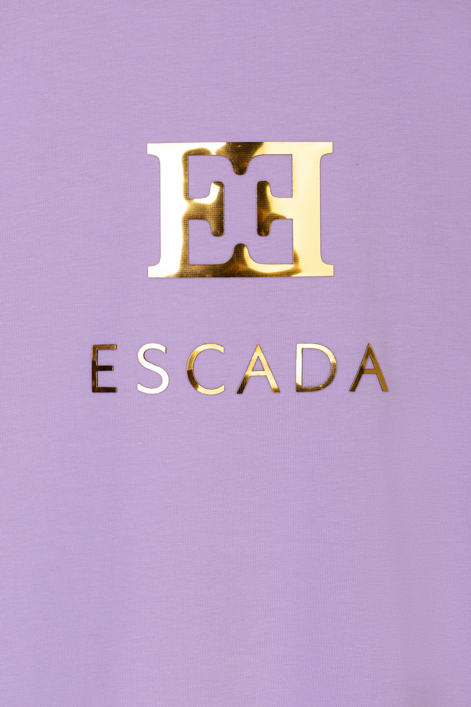 Escada Çocuk Düğme Detaylı Logolu Elbise