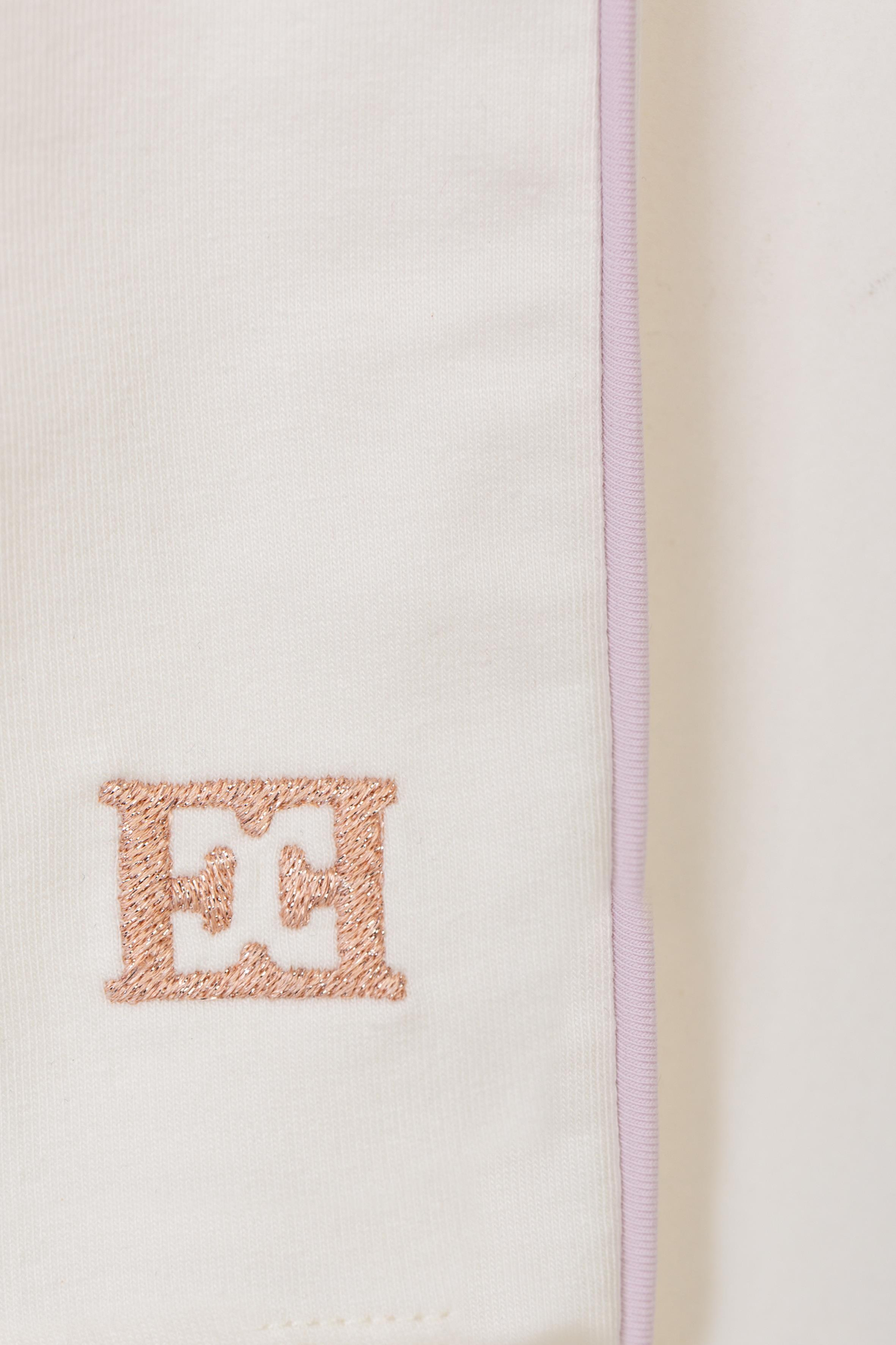 Escada Çocuk Şerit Detaylı Logolu Bol Paça Pantolon