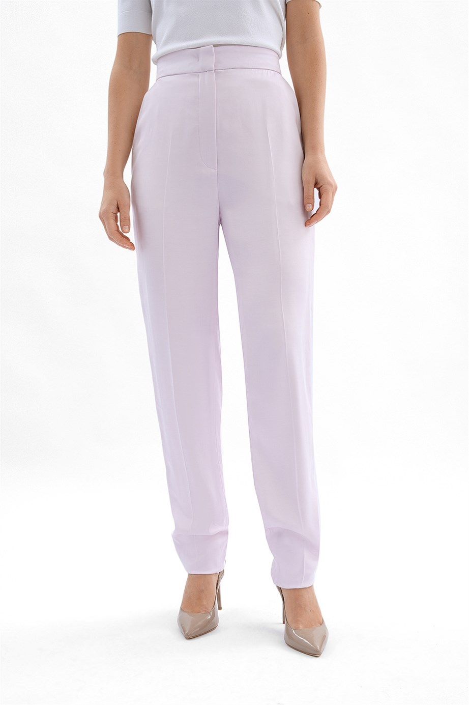 Escada  Dar Paça Kumaş Pantolon