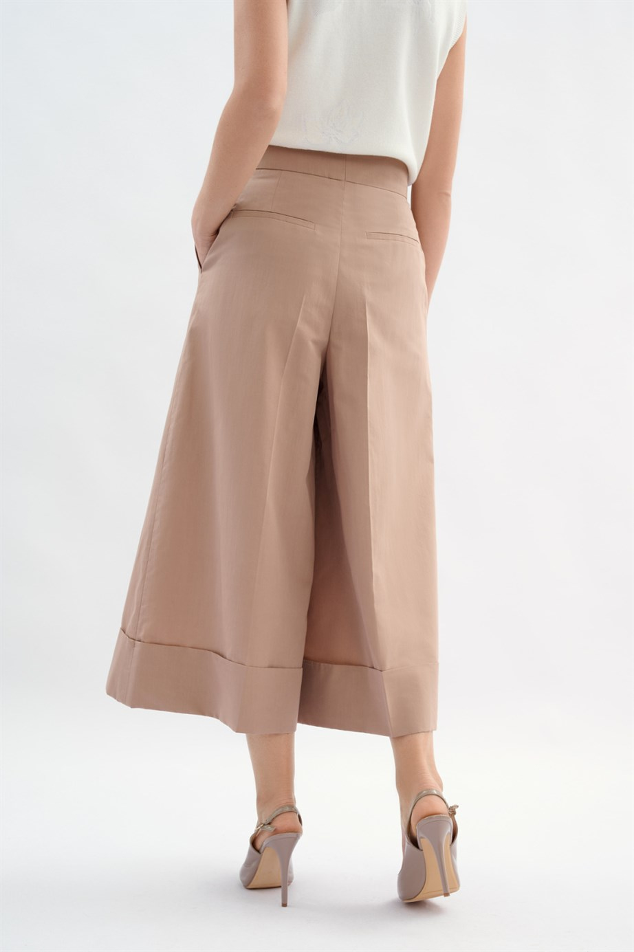 Escada  Kısa Bol Paça Pantolon