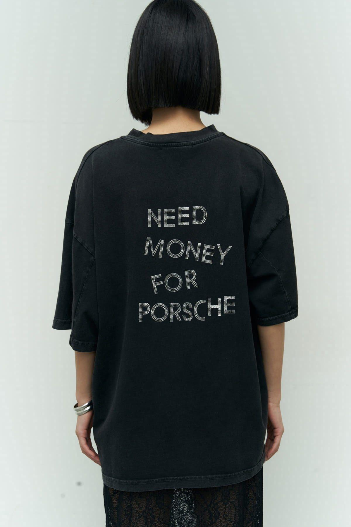 Adrina Black Oversize Washed T-Shirt