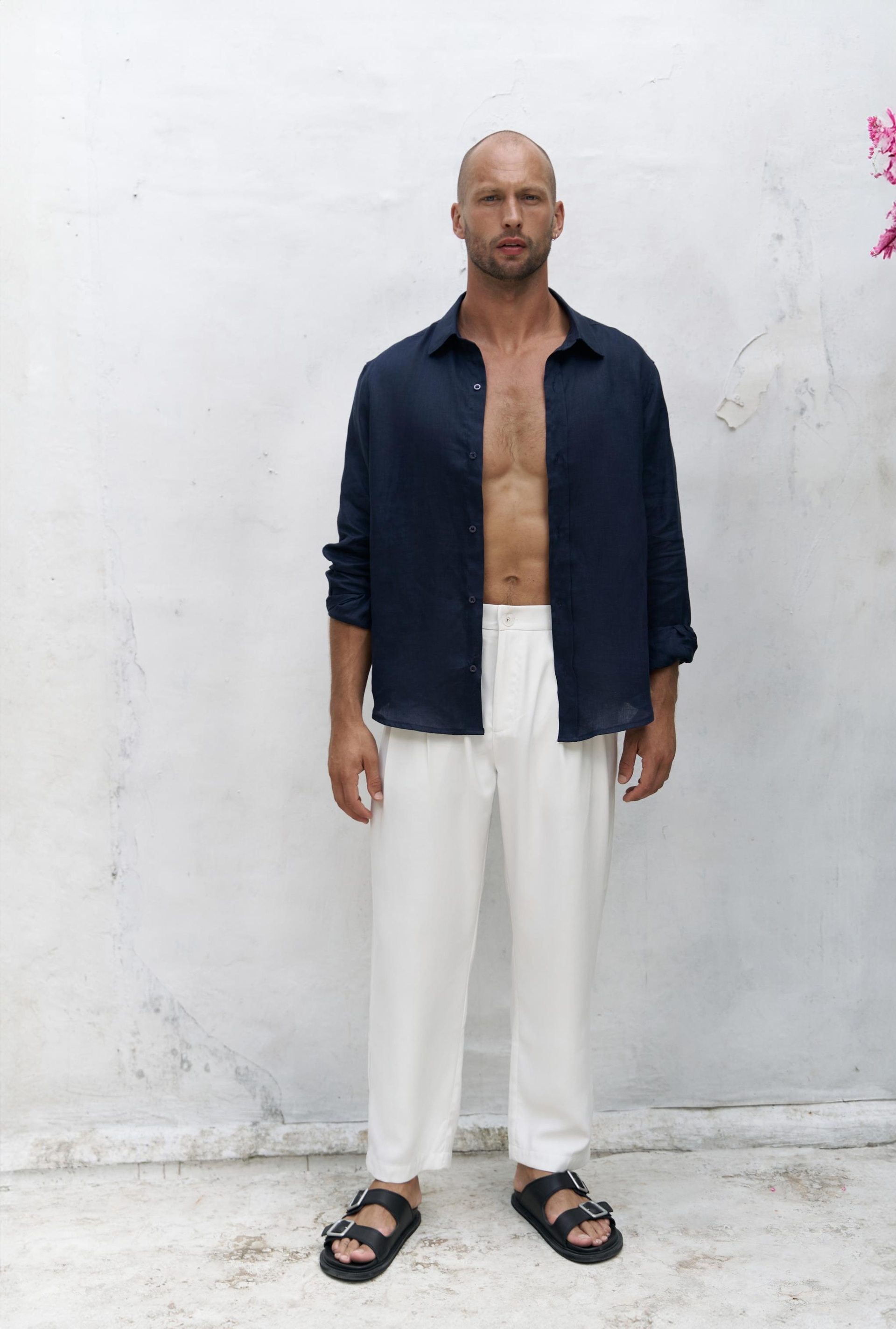 Ales Ekru Erkek Pantolon