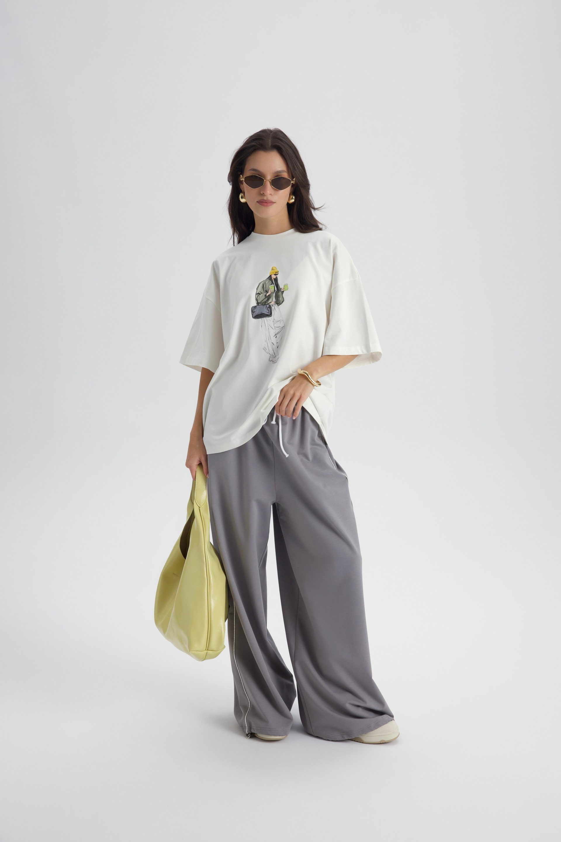 Arles Duman T-Shirt Eşofman Takım