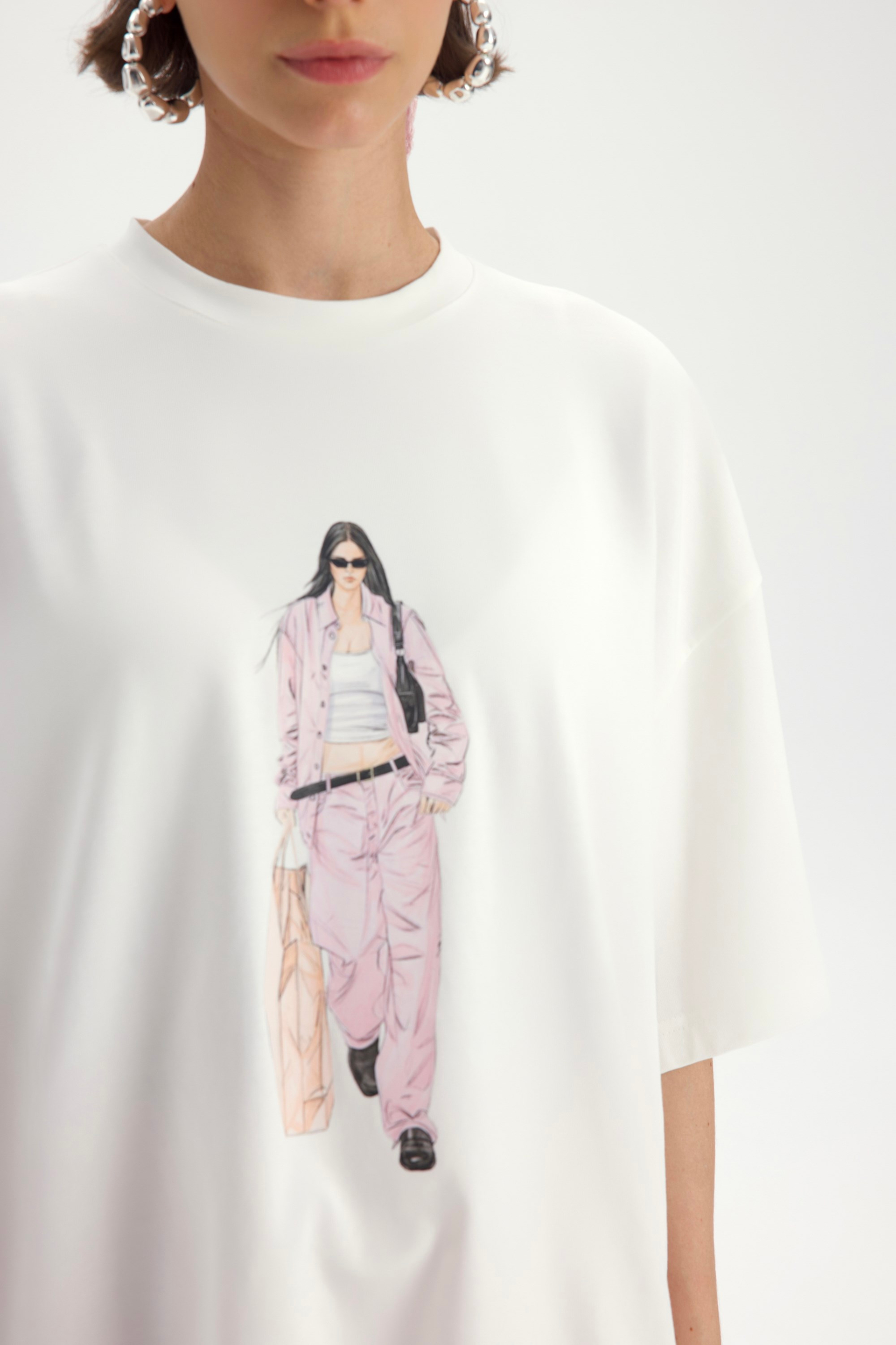 Arles Pembe T-Shirt Eşofman Takım