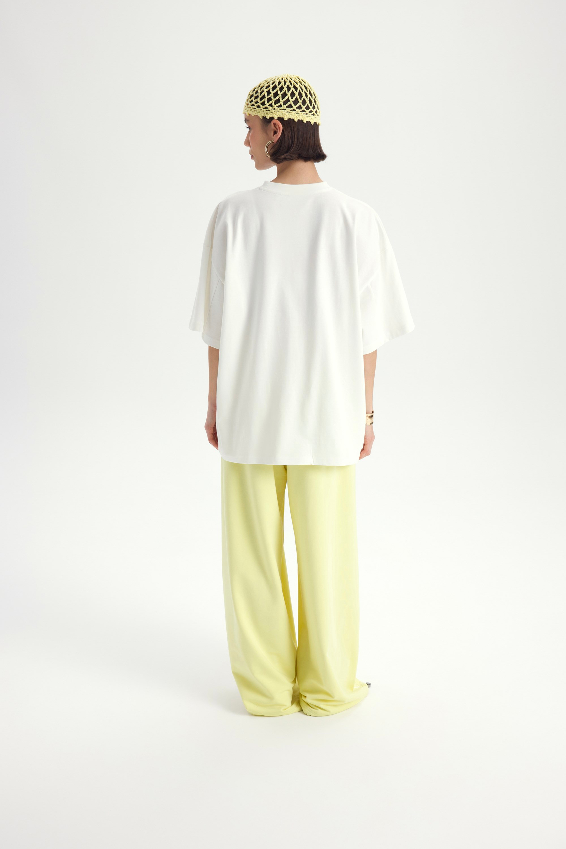 Arles Sarı T-Shirt Eşofman Takım
