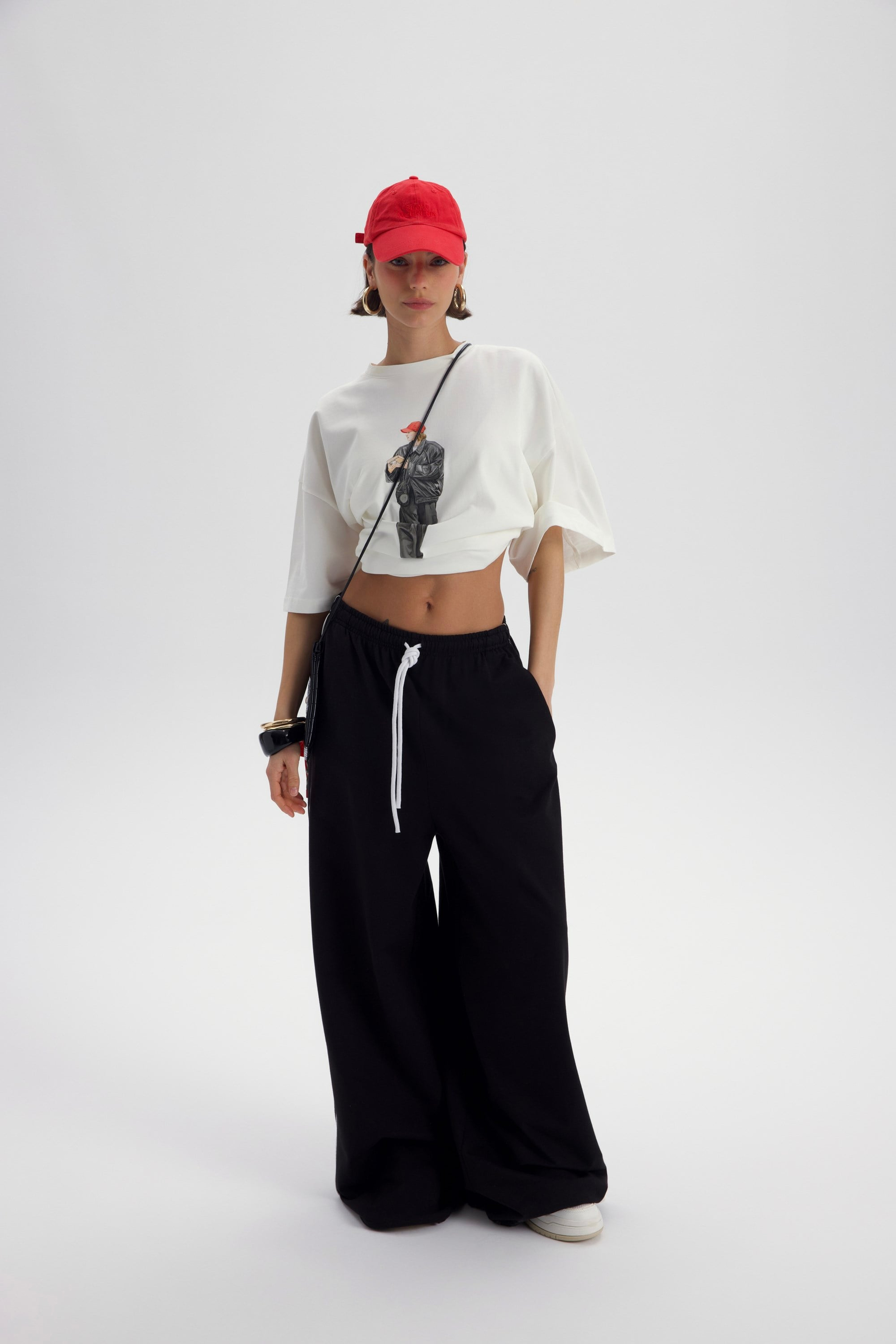 Arles Siyah T-Shirt Eşofman Takım
