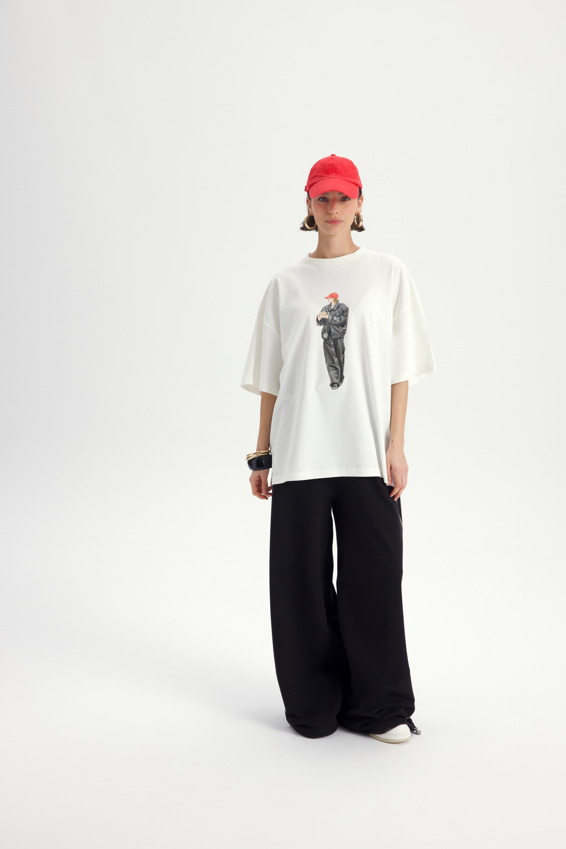 Arles Siyah T-Shirt Eşofman Takım