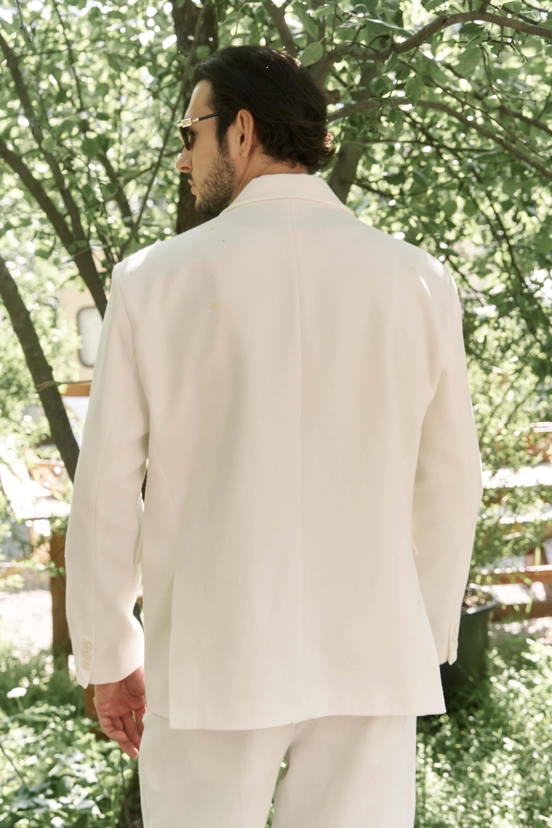 Ayyubay Erkek Blazer Ceket - EKRU