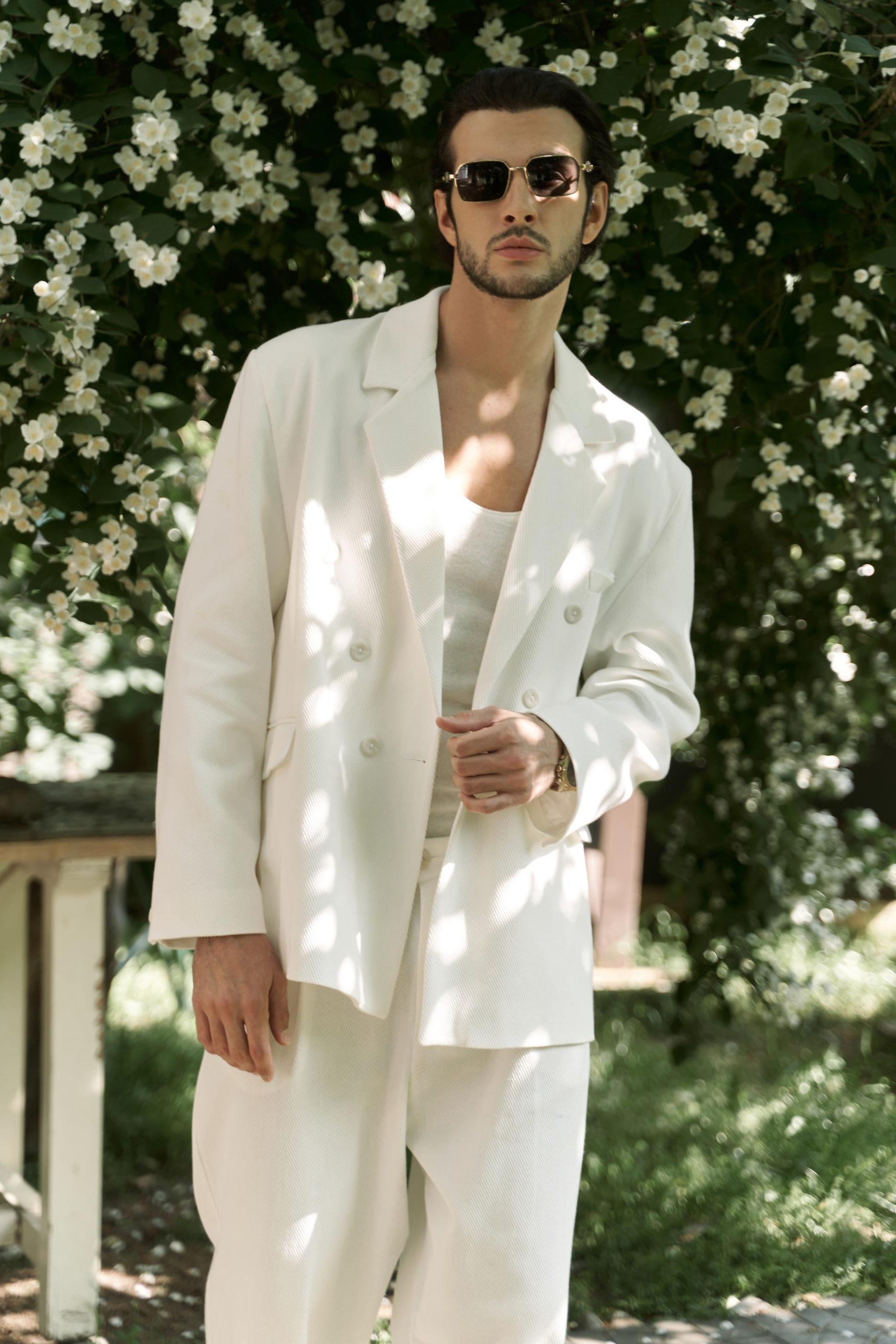 Ayyubay Erkek Blazer Ceket - EKRU