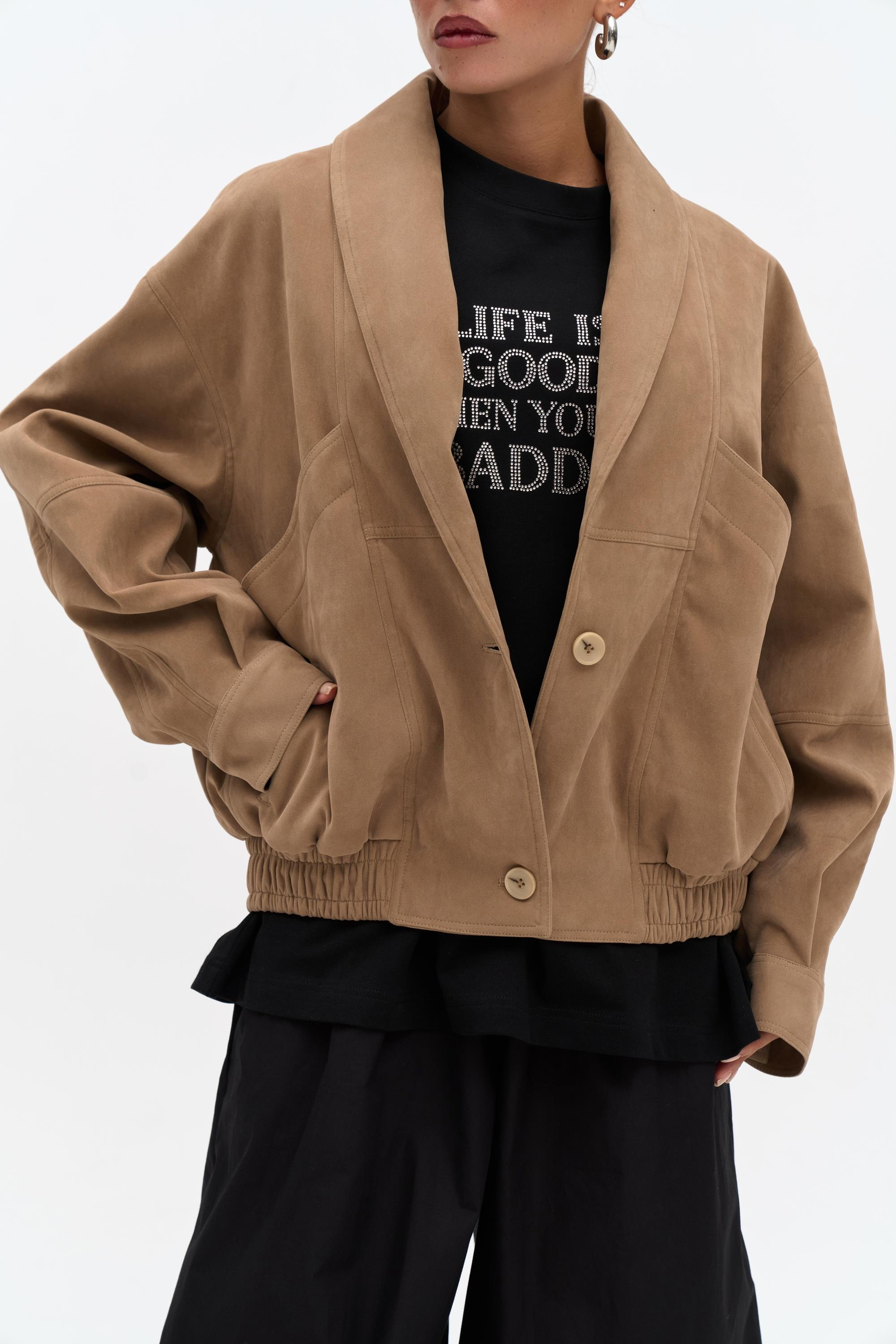 Baddie Oversize Siyah T-Shirt