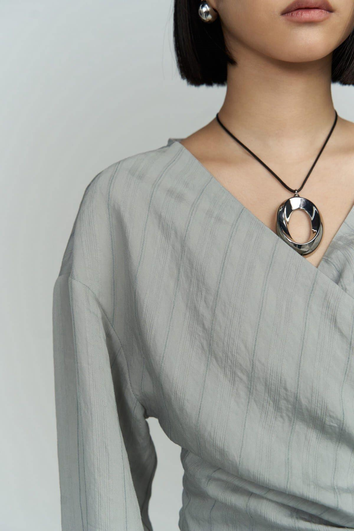 Bella Midi Boy Gri Elbise