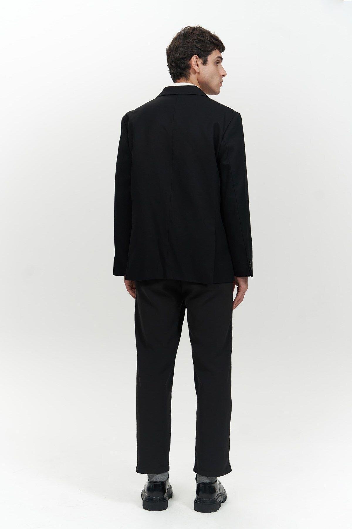 Brayden Siyah Erkek Blazer