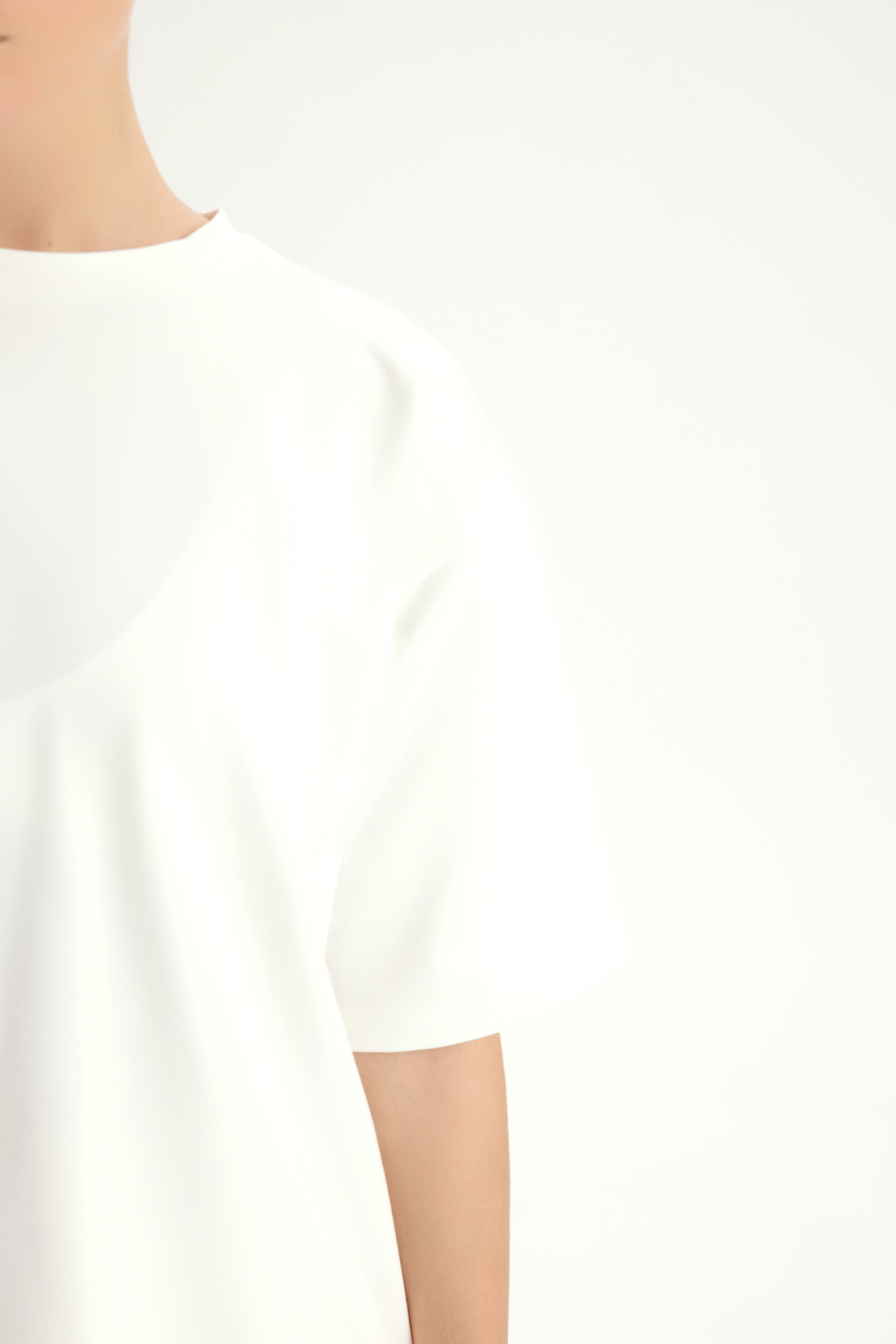 Bruges Oversize Ekru T-Shirt Eşofman Takım