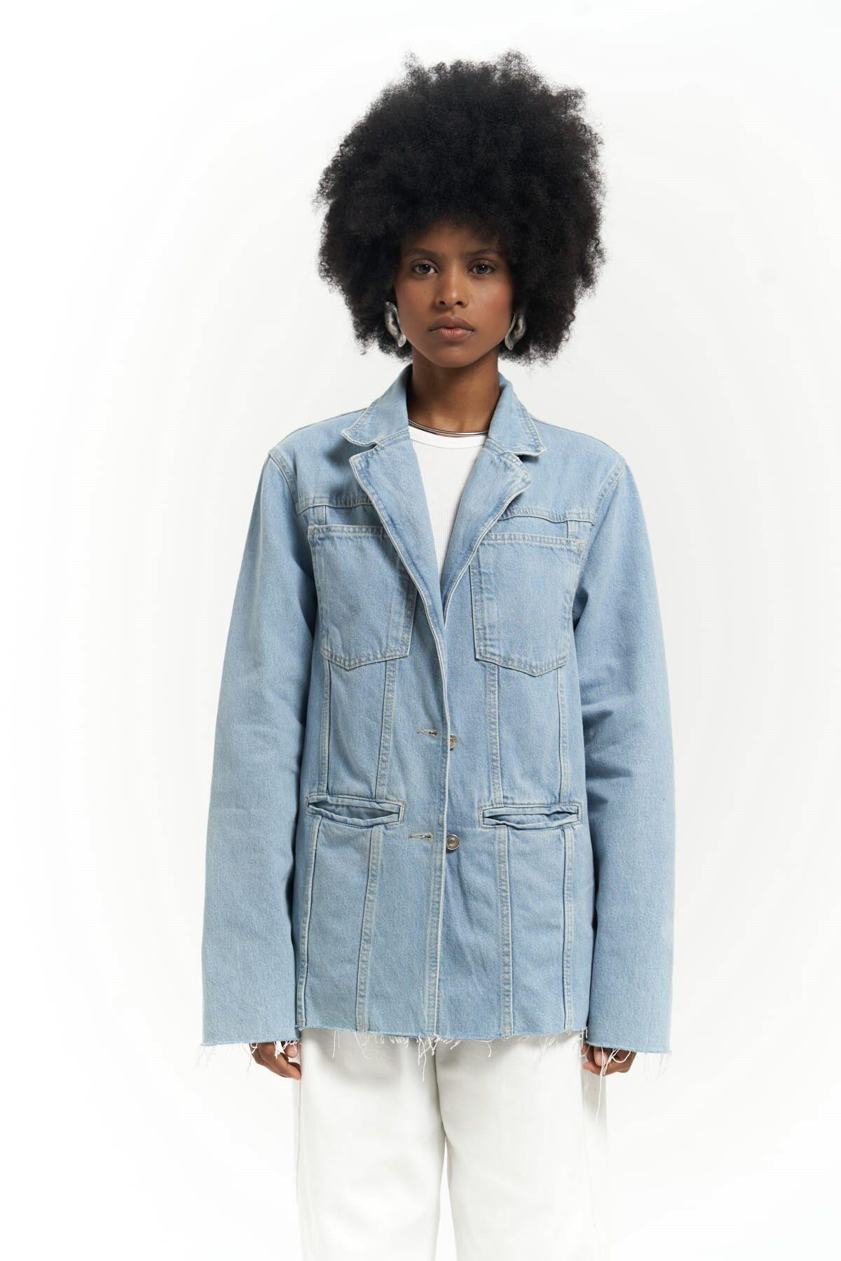 Charleston Blue Denim Blazer