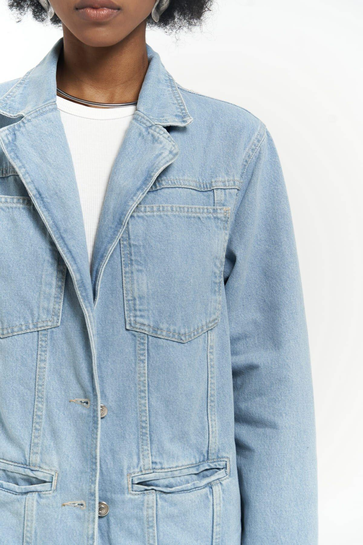 Charleston Blue Denim Blazer
