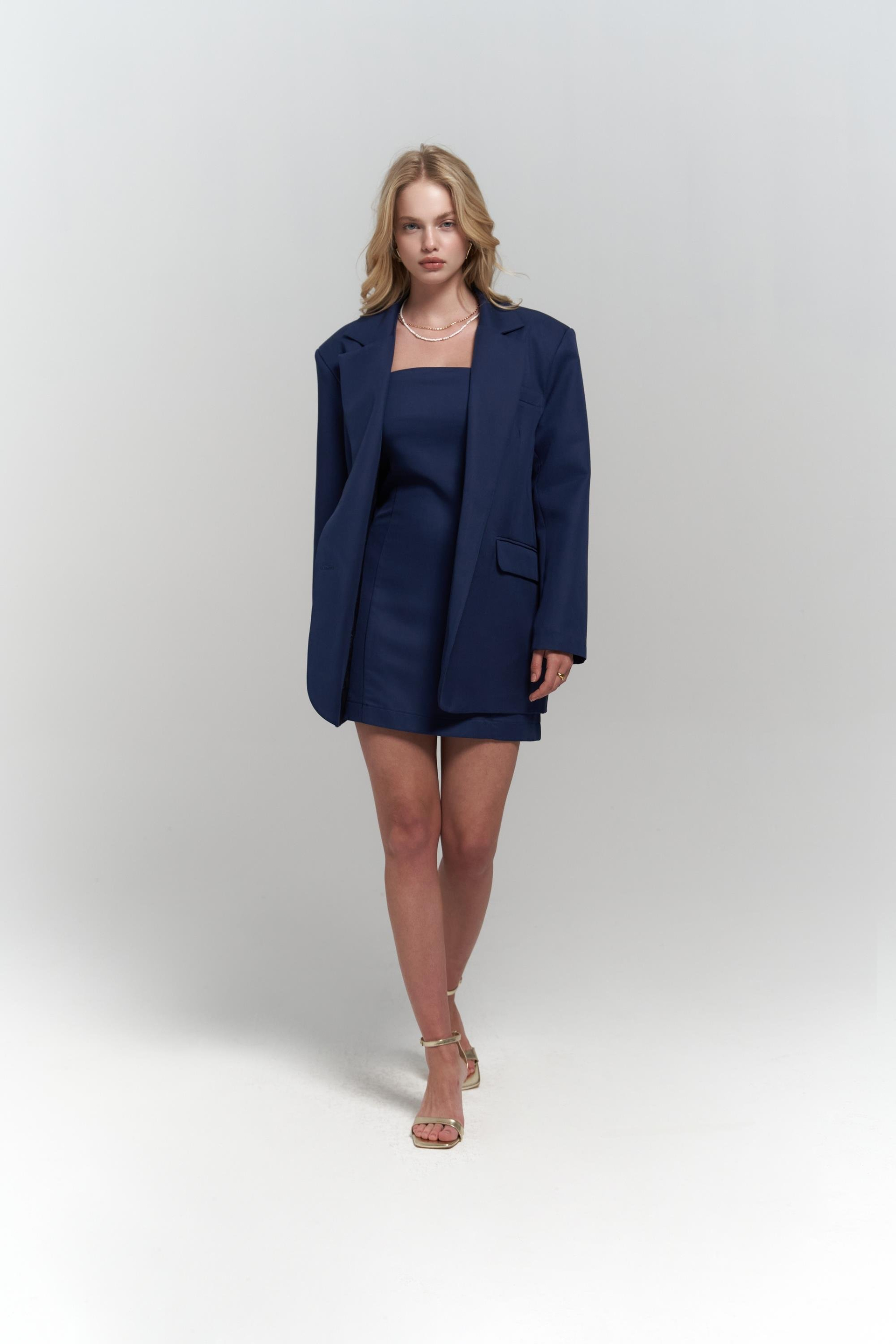 Clara Lacivert Blazer