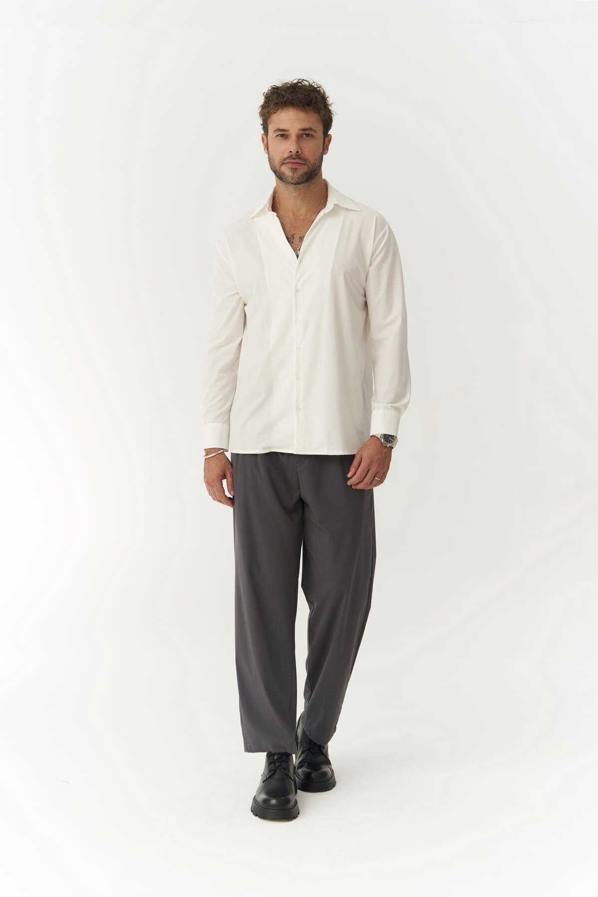 Conroy Men's White Shirt  