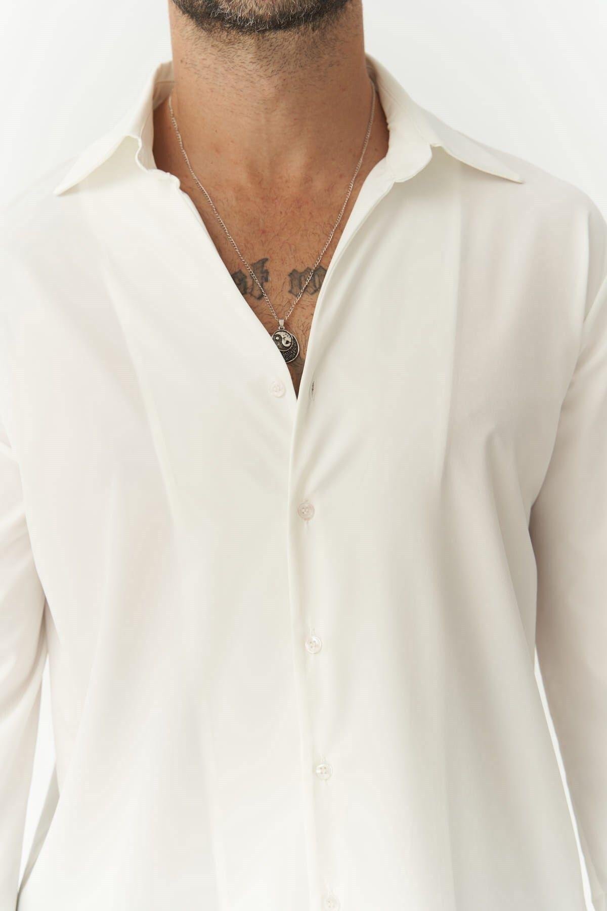 Conroy Men's White Shirt  