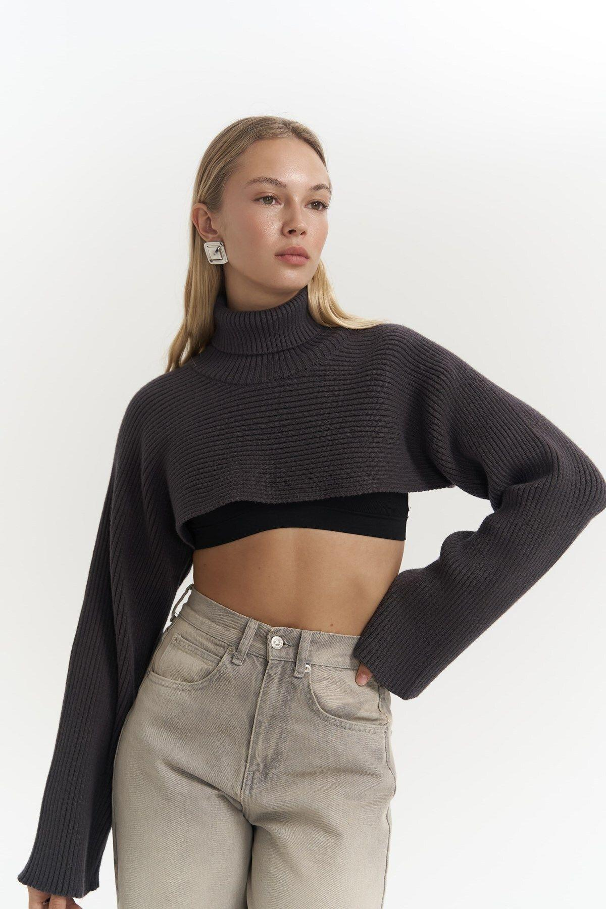 Coperni Antrasit Triko Bolero