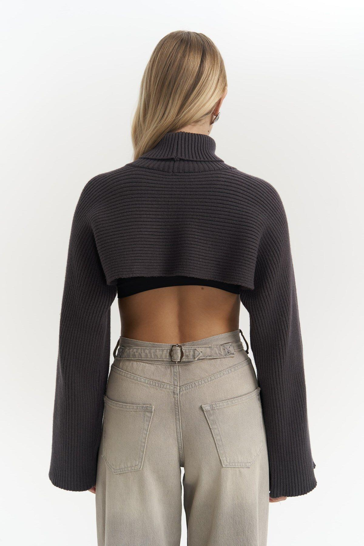 Coperni Antrasit Triko Bolero