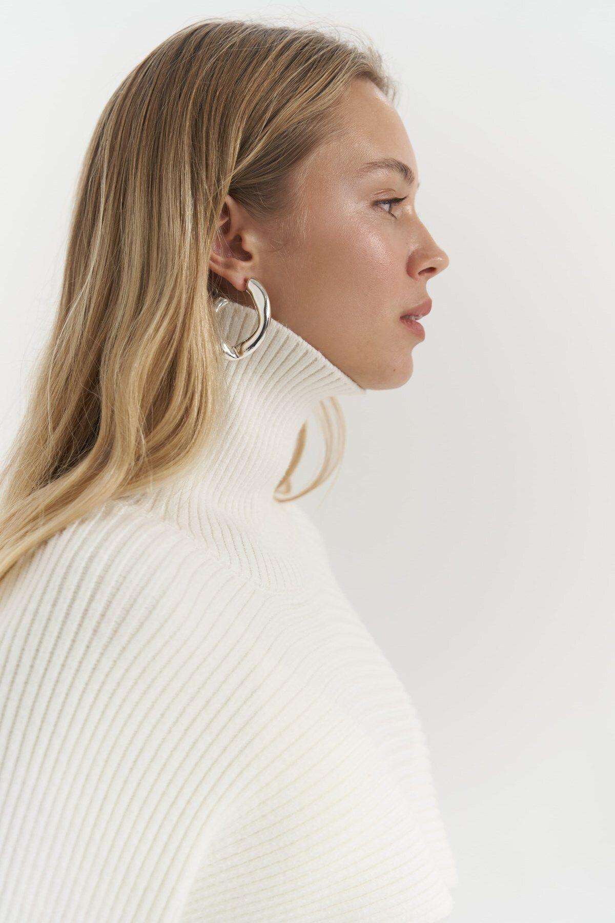 Coperni Ecru Knit Bolero