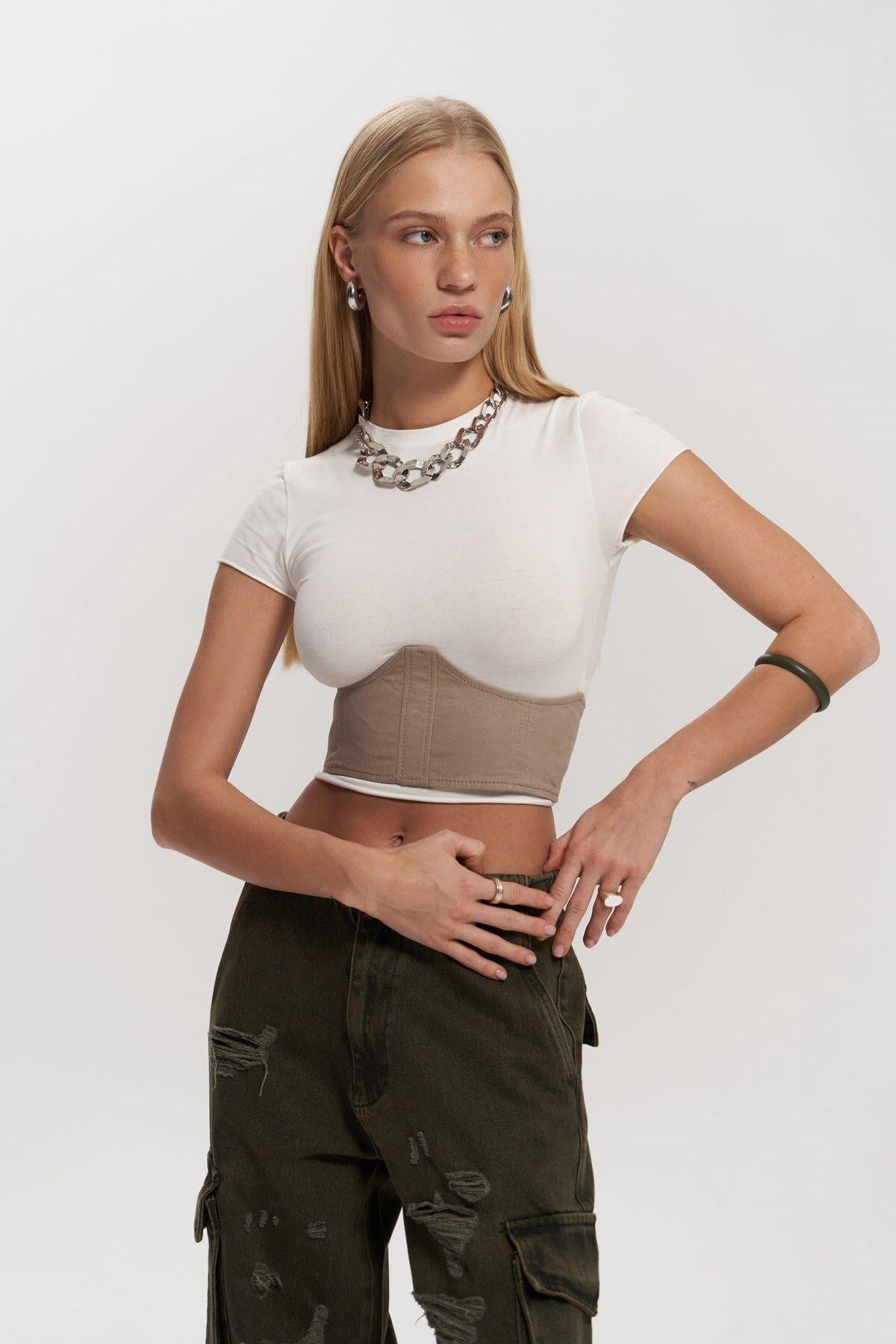 Cora Beige Corset