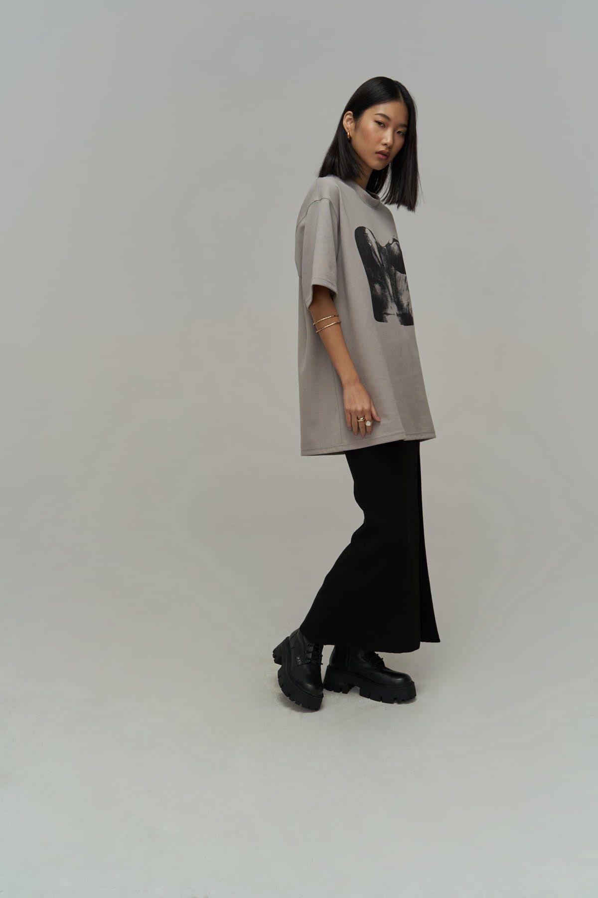 Corset Duman Oversize T-Shirt