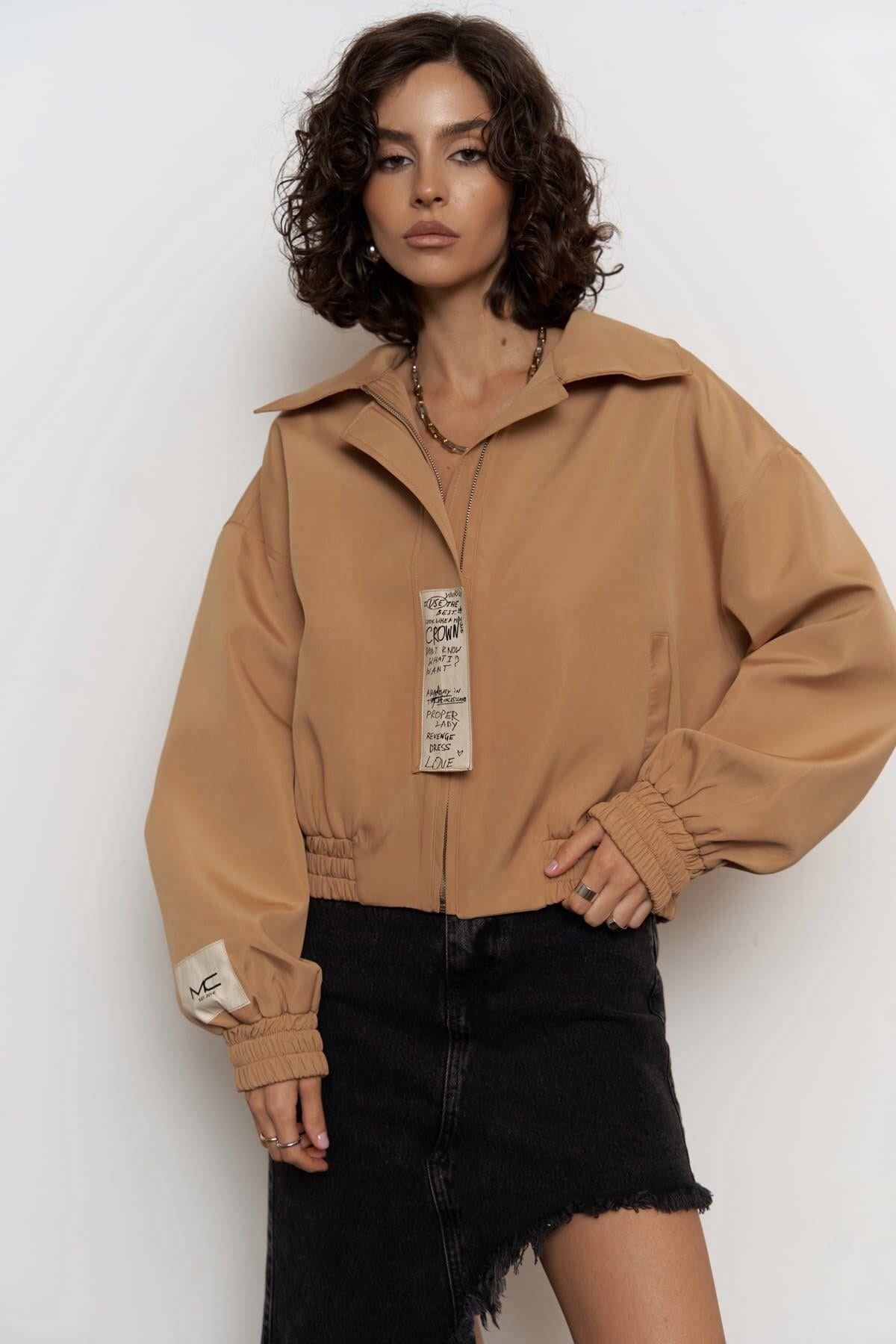 Crown Taba Bomber Ceket