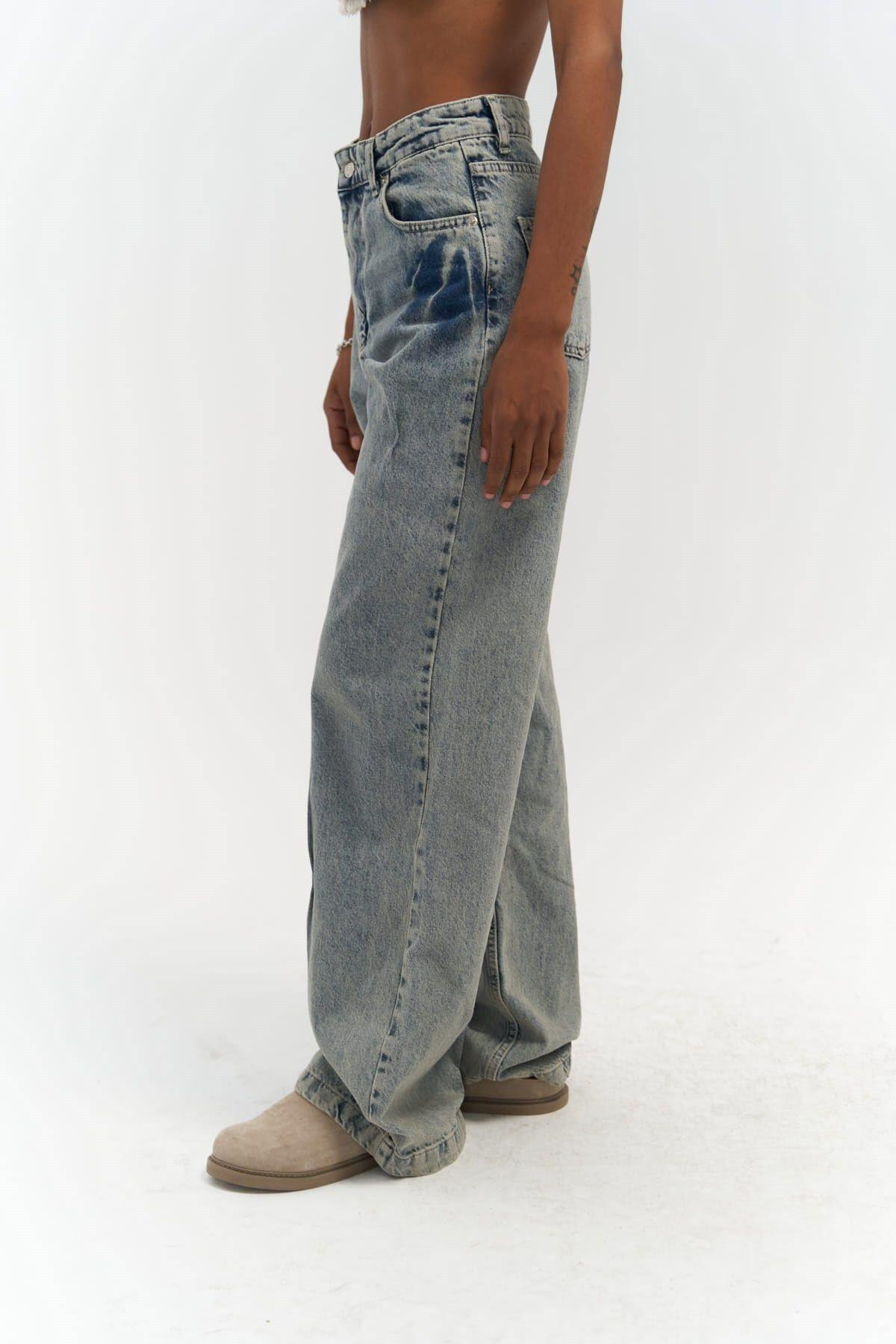 Drew Kirli Gri Jean Pantolon
