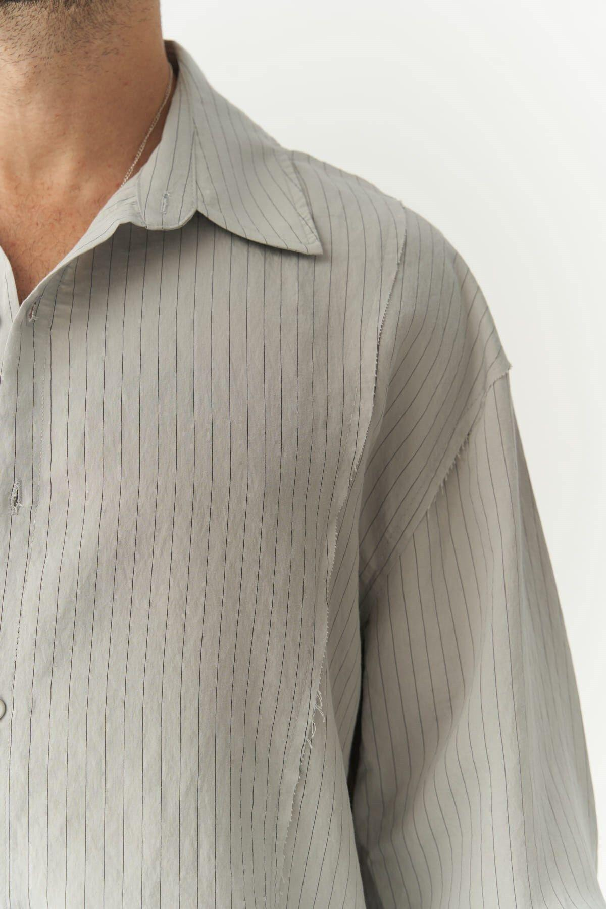 Dylan Men's Gray Shirt   