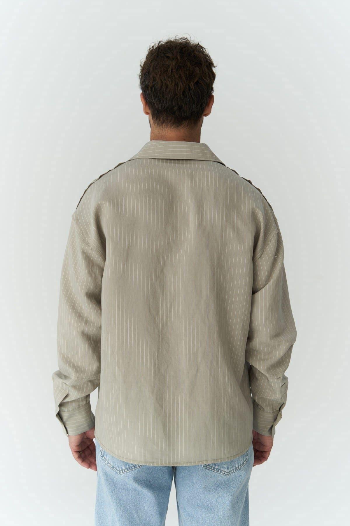 Dylan Men's Light Khaki Shirt  