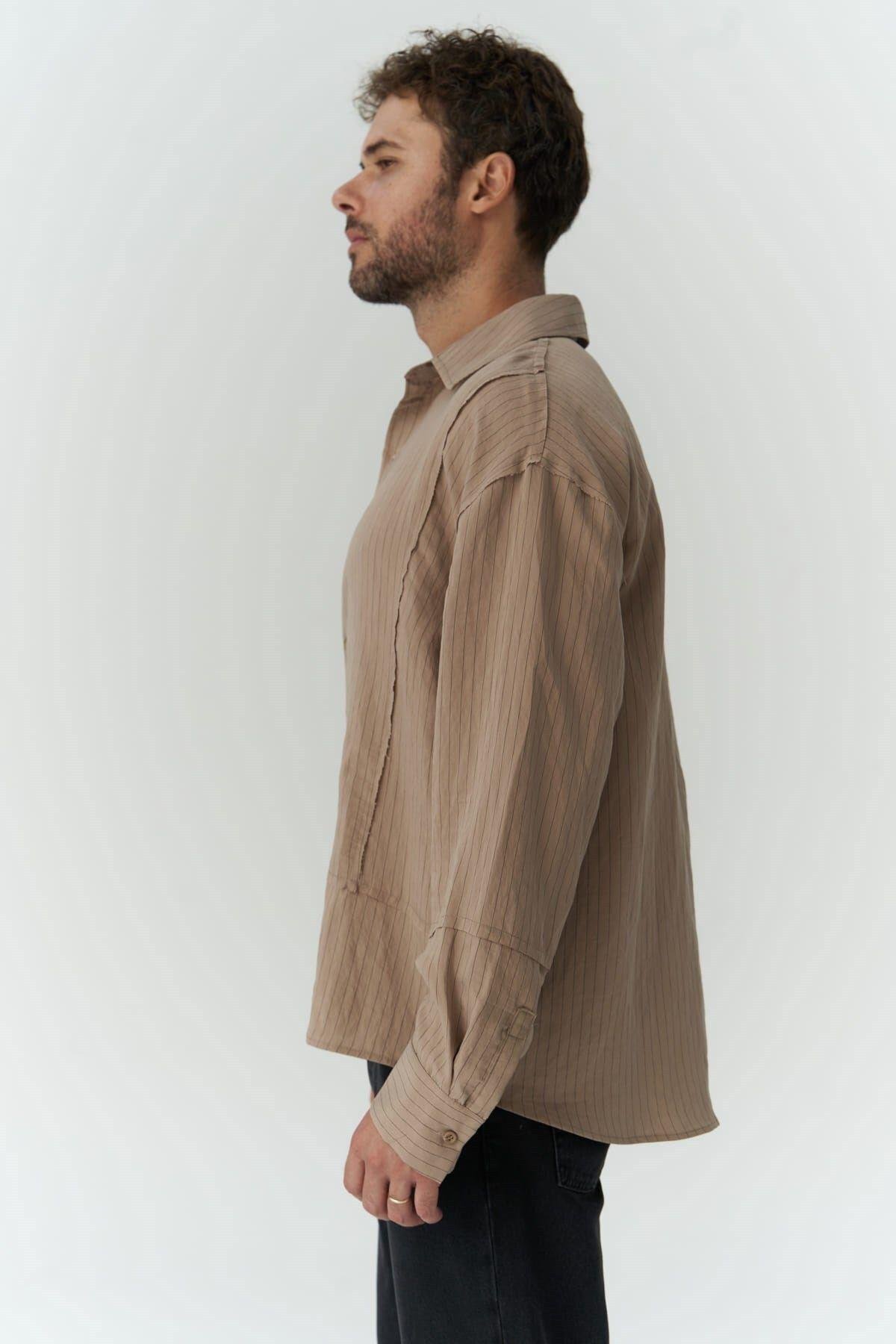 Dylan Men's Brown Shirt   