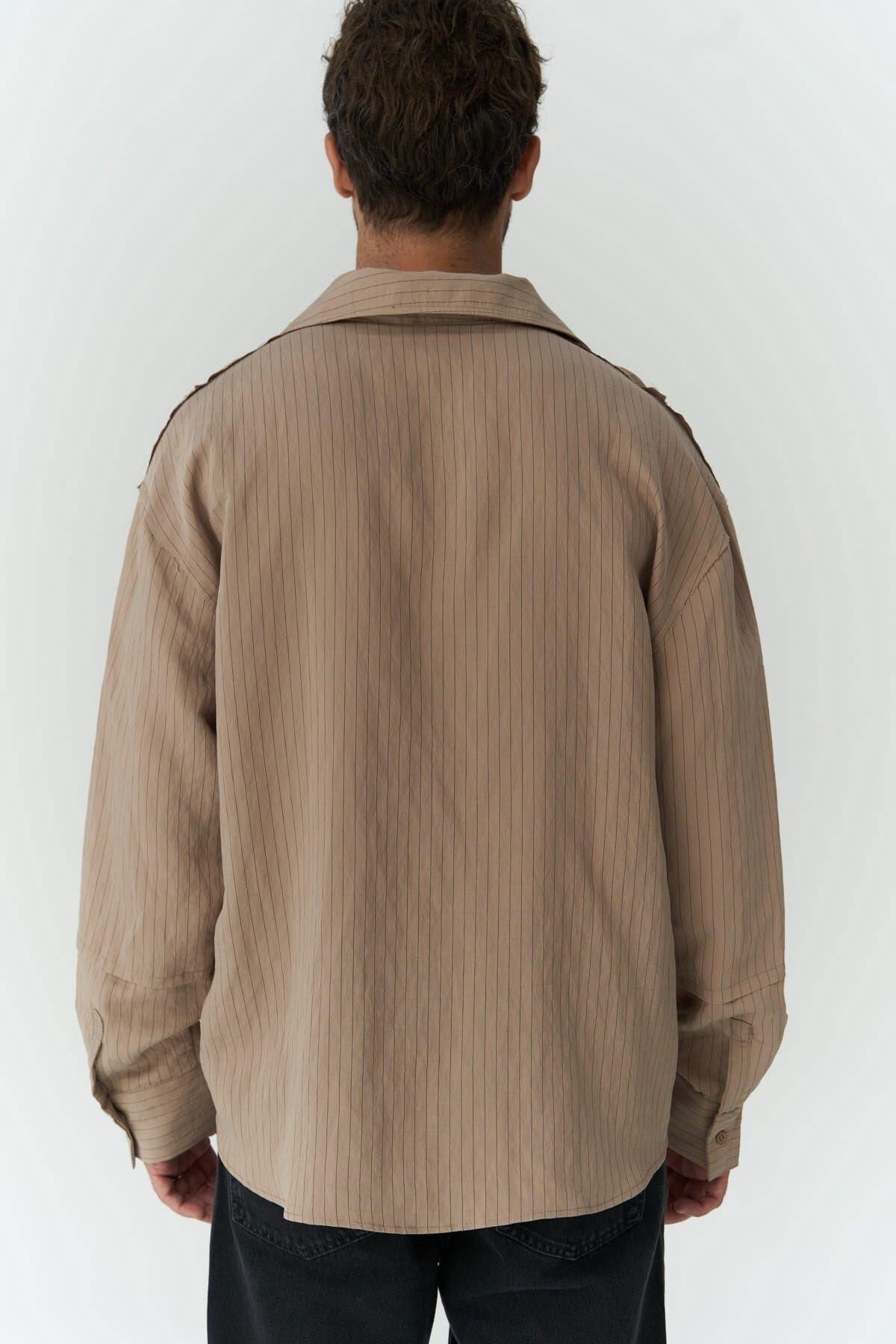 Dylan Men's Brown Shirt   