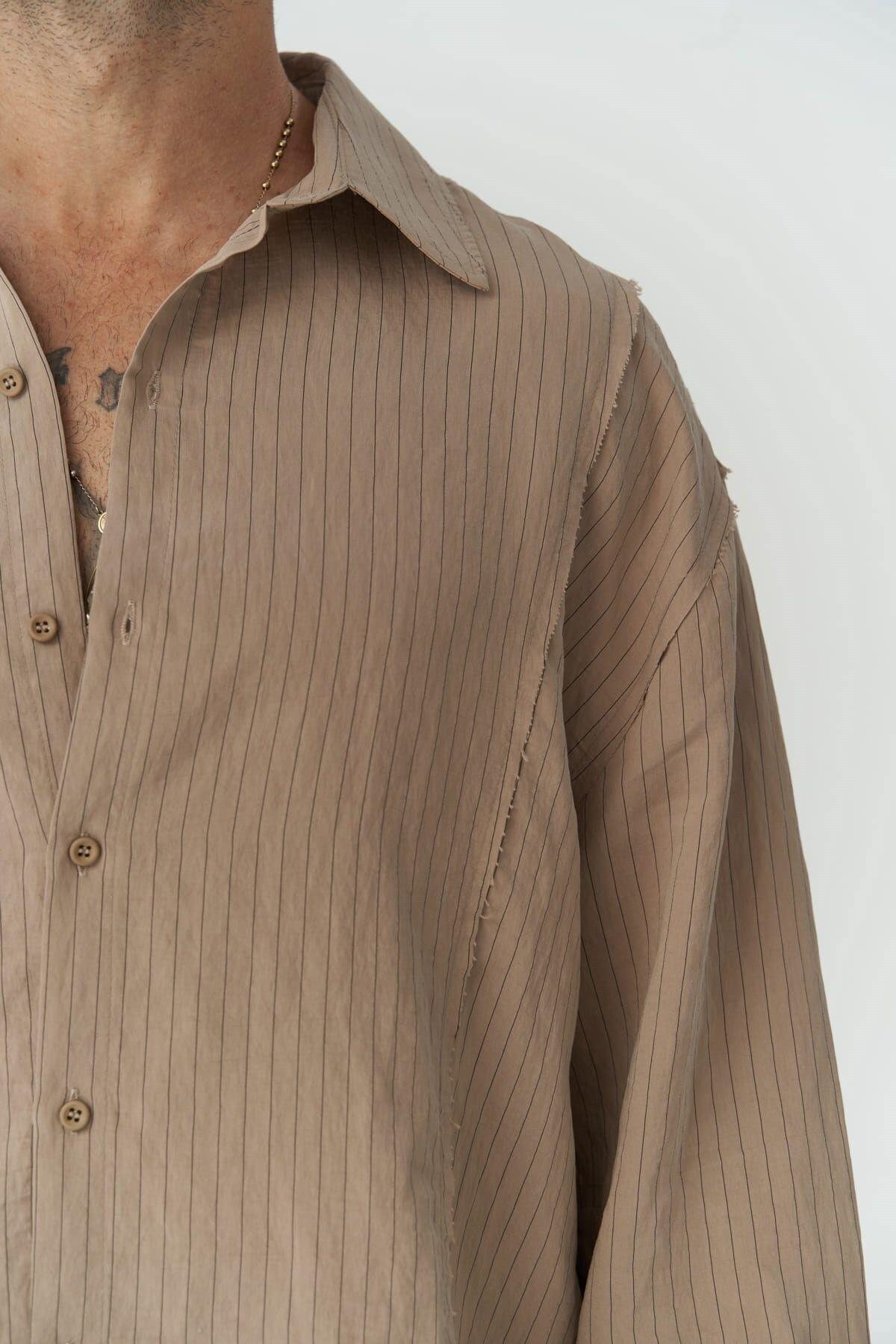Dylan Men's Brown Shirt   