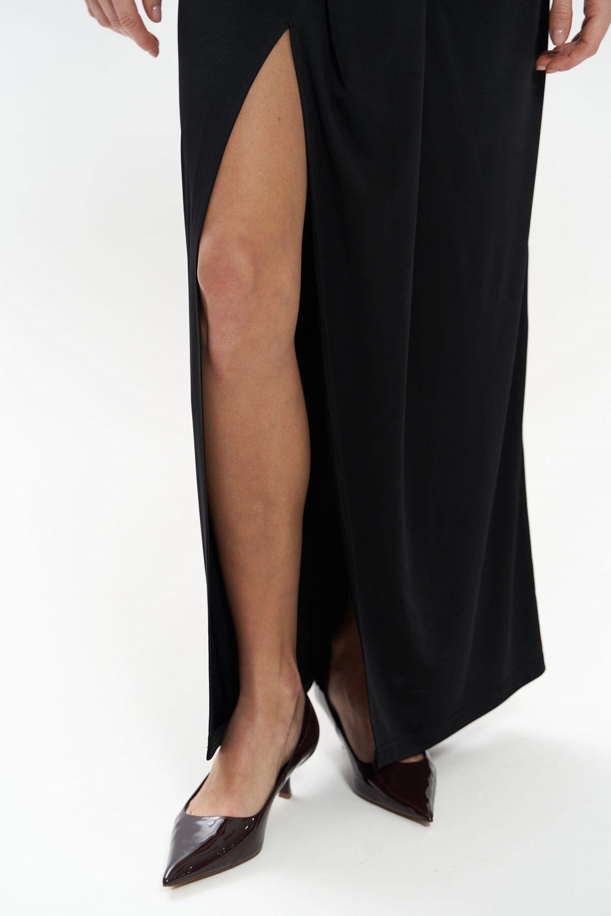 Easton Black Crop&Skirt Set