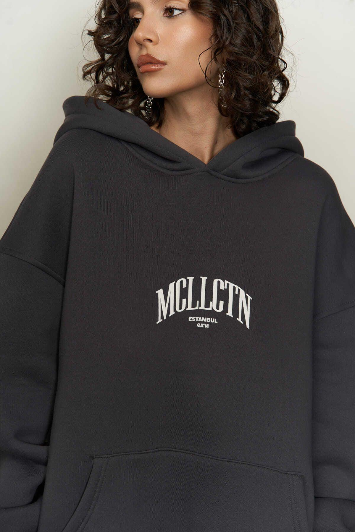 MCLLCTN Estambul Anthracite Oversize Unisex Sweatshirt