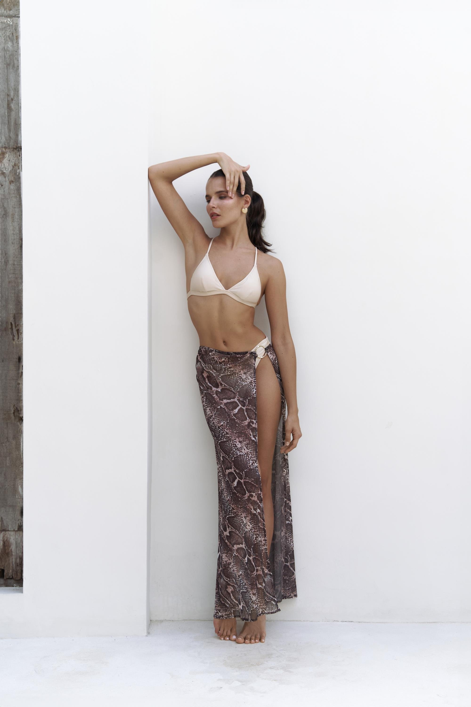 Evgenios Tokalı Vizon Uzun Etek 