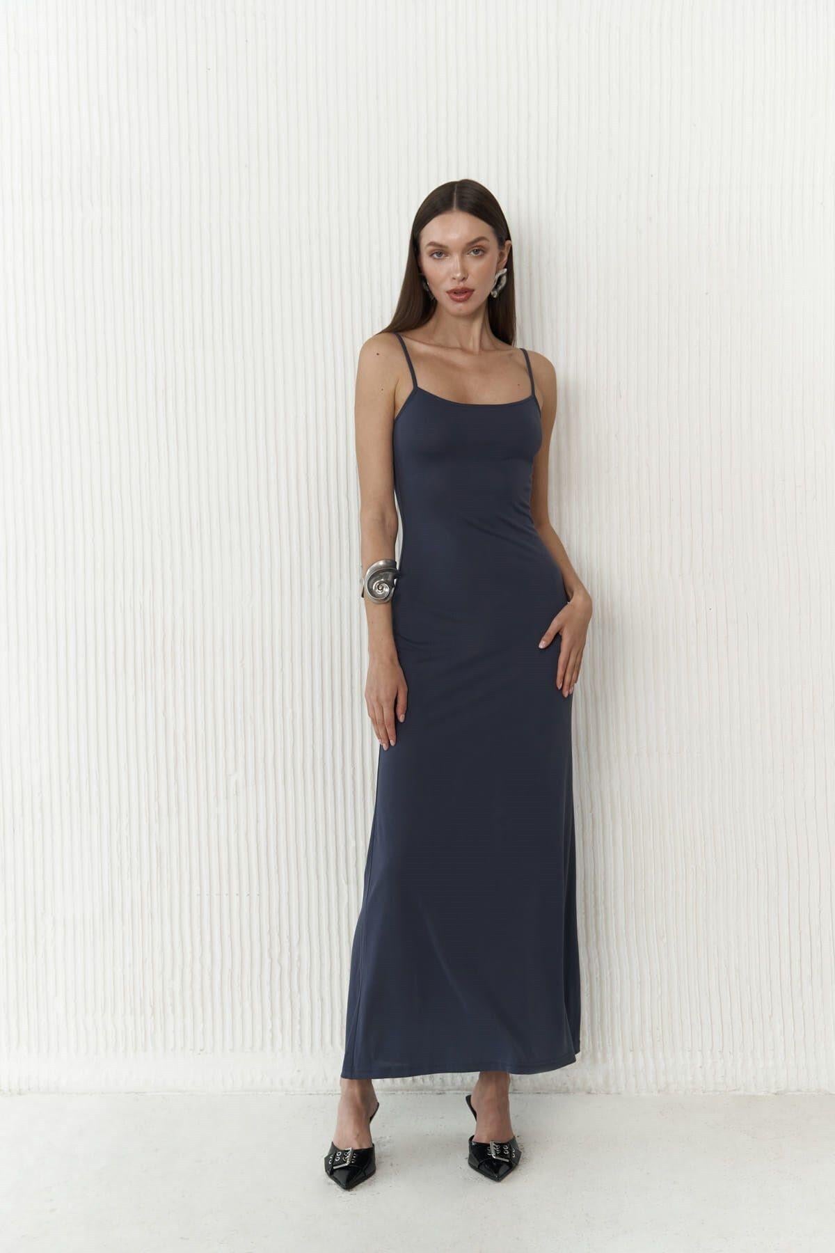 Ferry Dark Blue Basic Dress