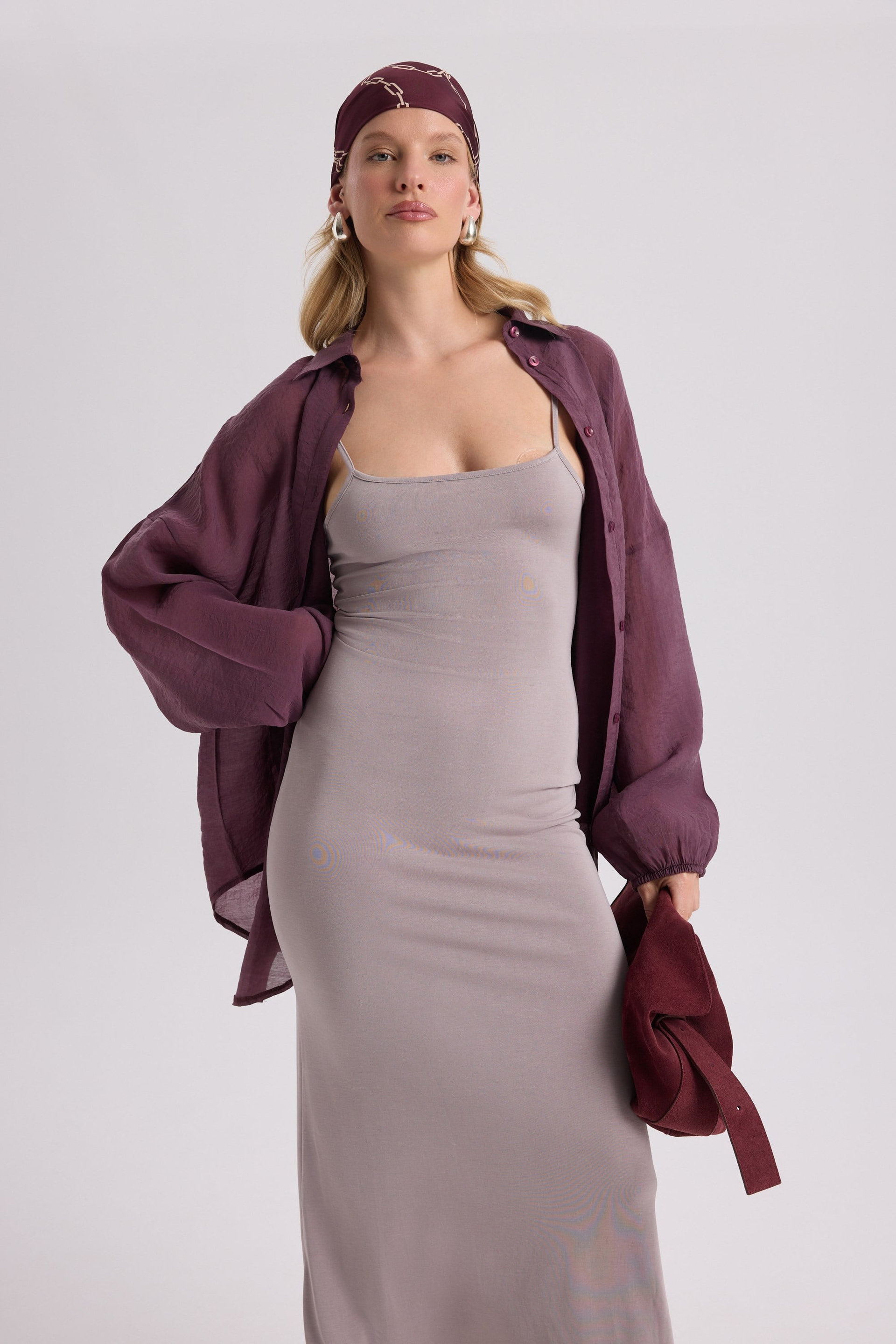 Ferry Lilac Basic Dress
