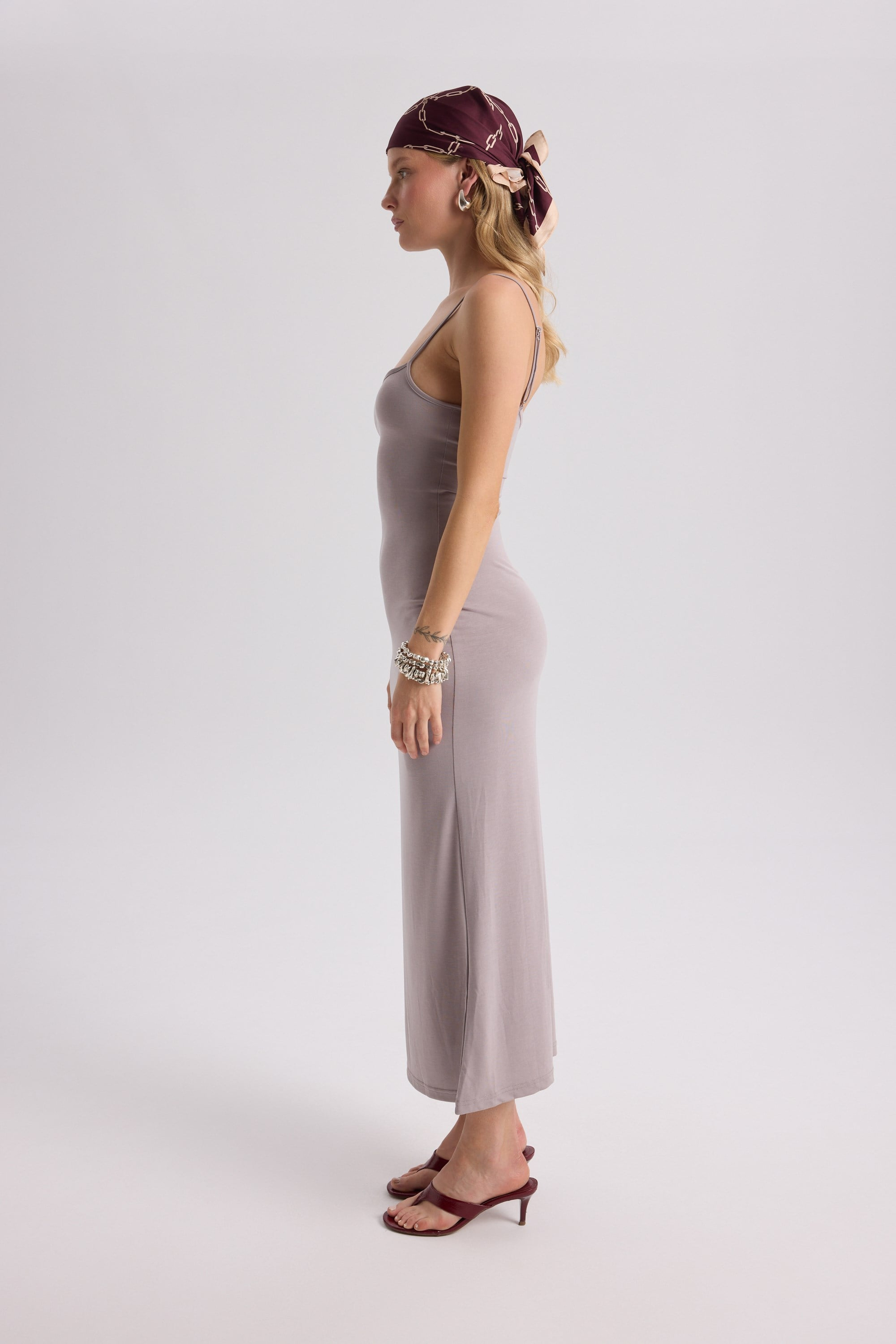 Ferry Lilac Basic Dress
