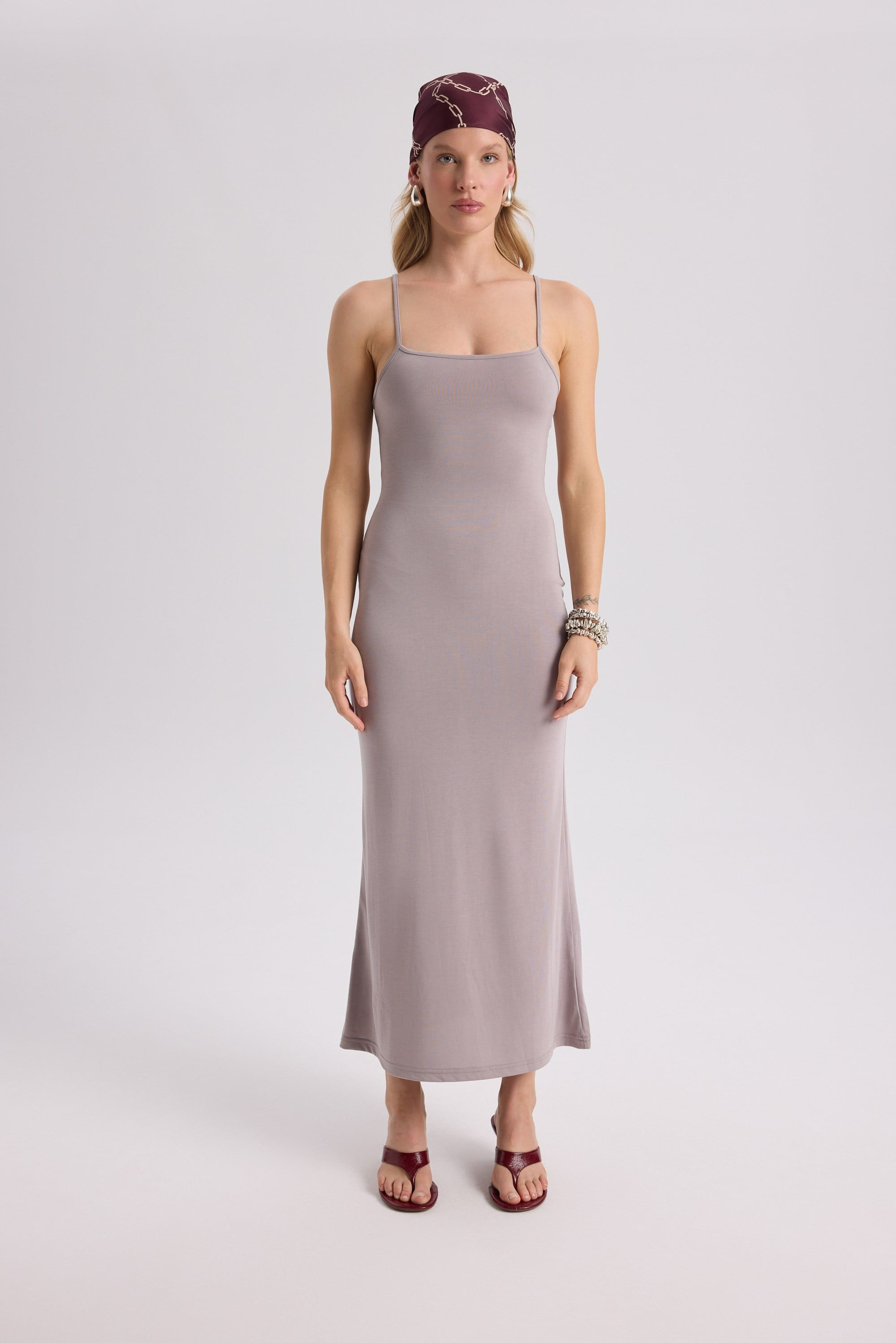 Ferry Lilac Basic Dress