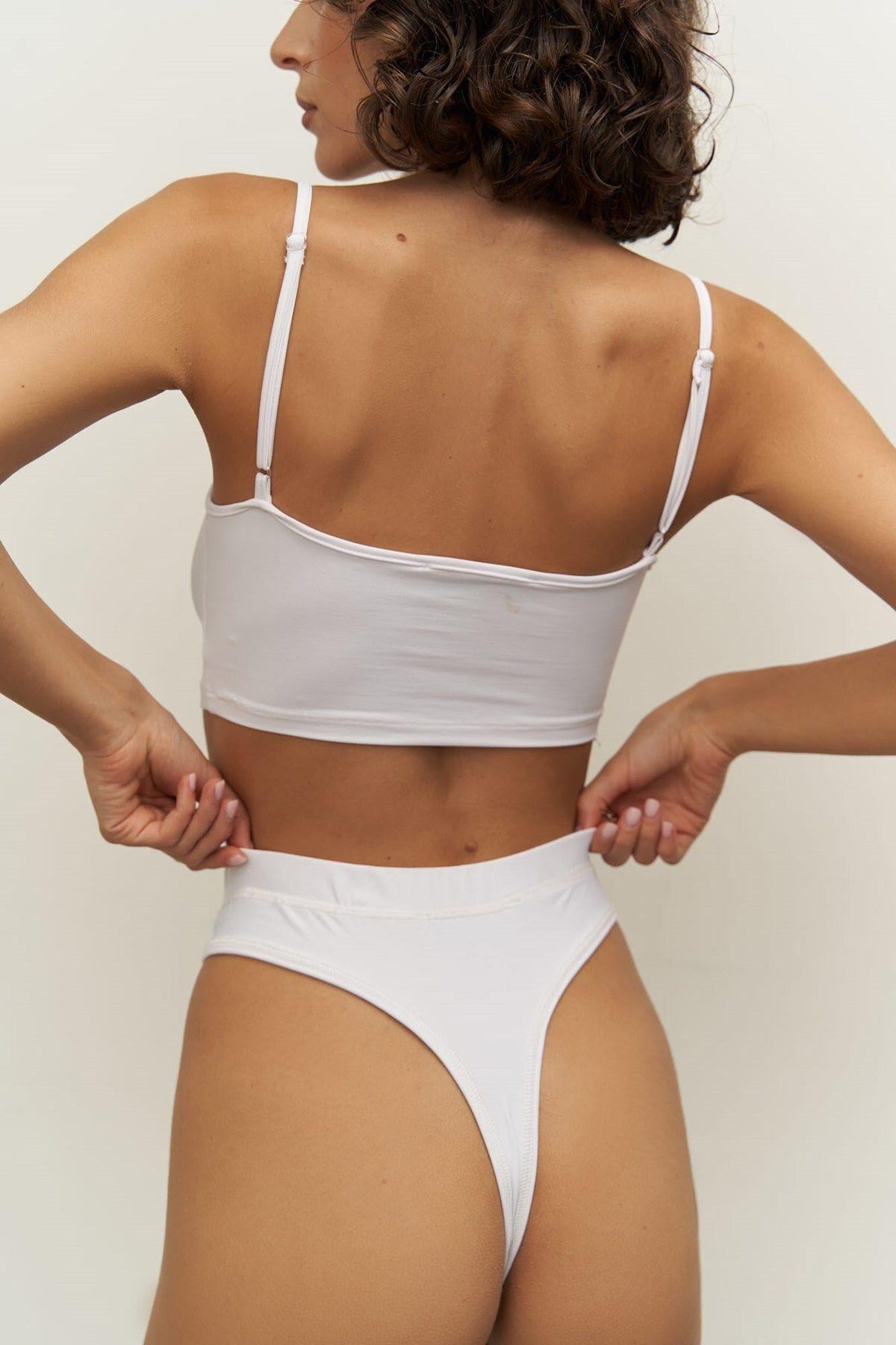 Mai Collection Finn White Underwear Set