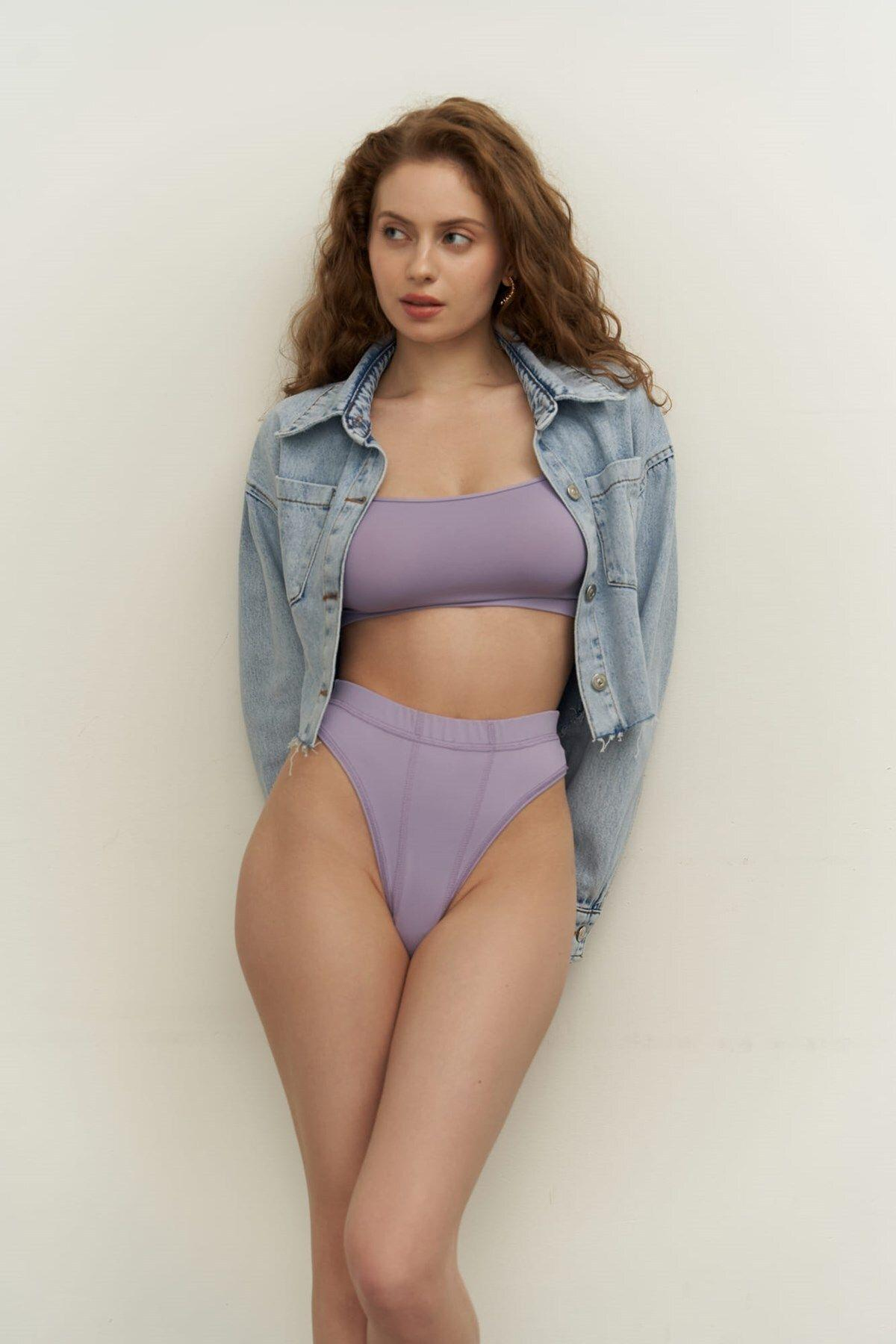 Mai Collection Finn Lilac Underwear Set
