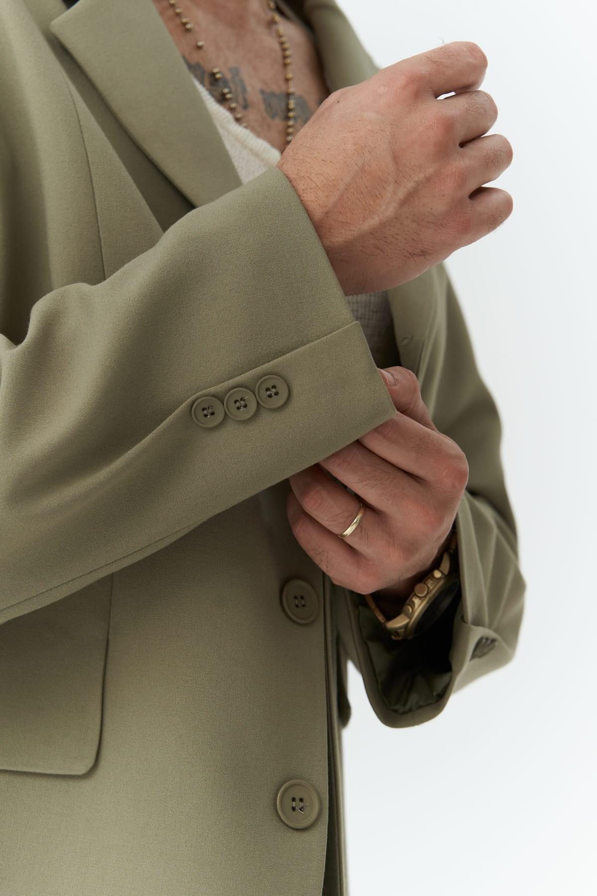 Gabriel Men's Khaki Suit