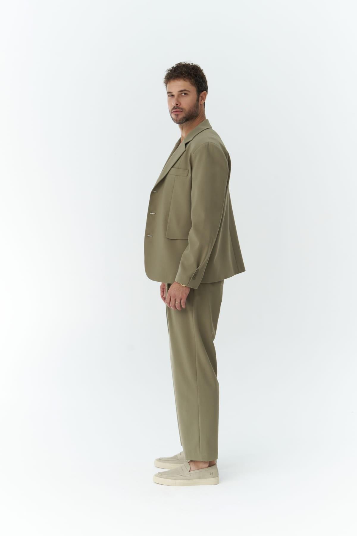 Gabriel Men's Khaki Suit