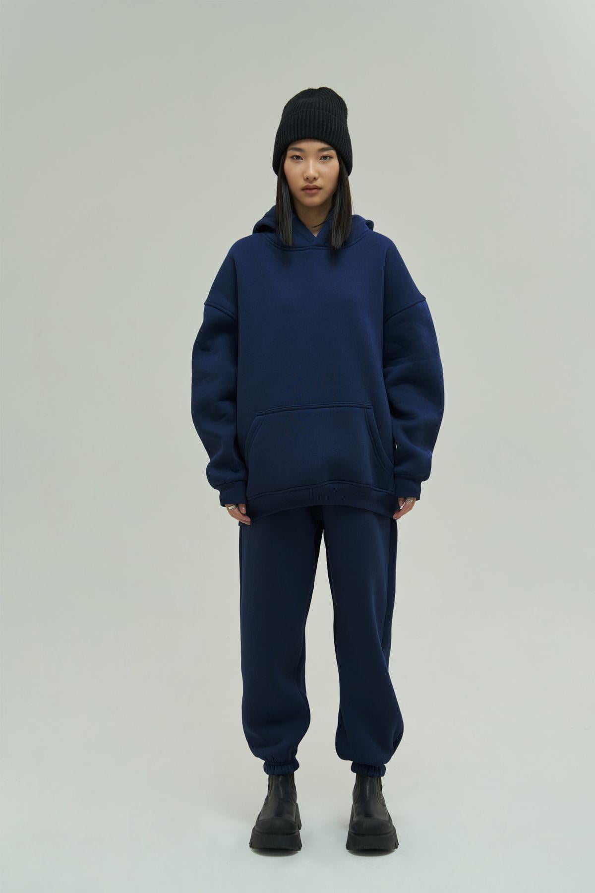 Gambol Lacivert Oversize Eşofman Takım