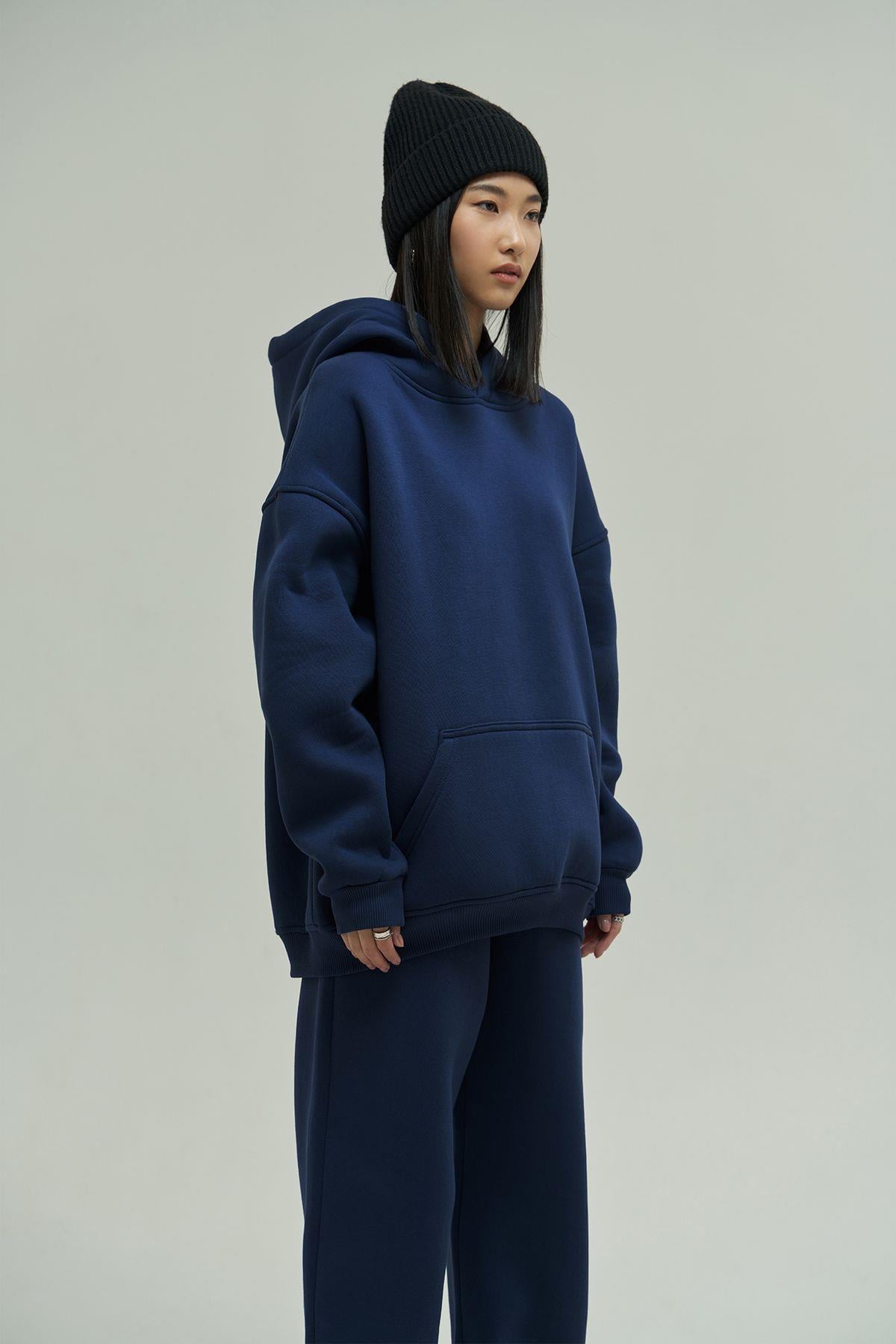 Gambol Lacivert Oversize Eşofman Takım