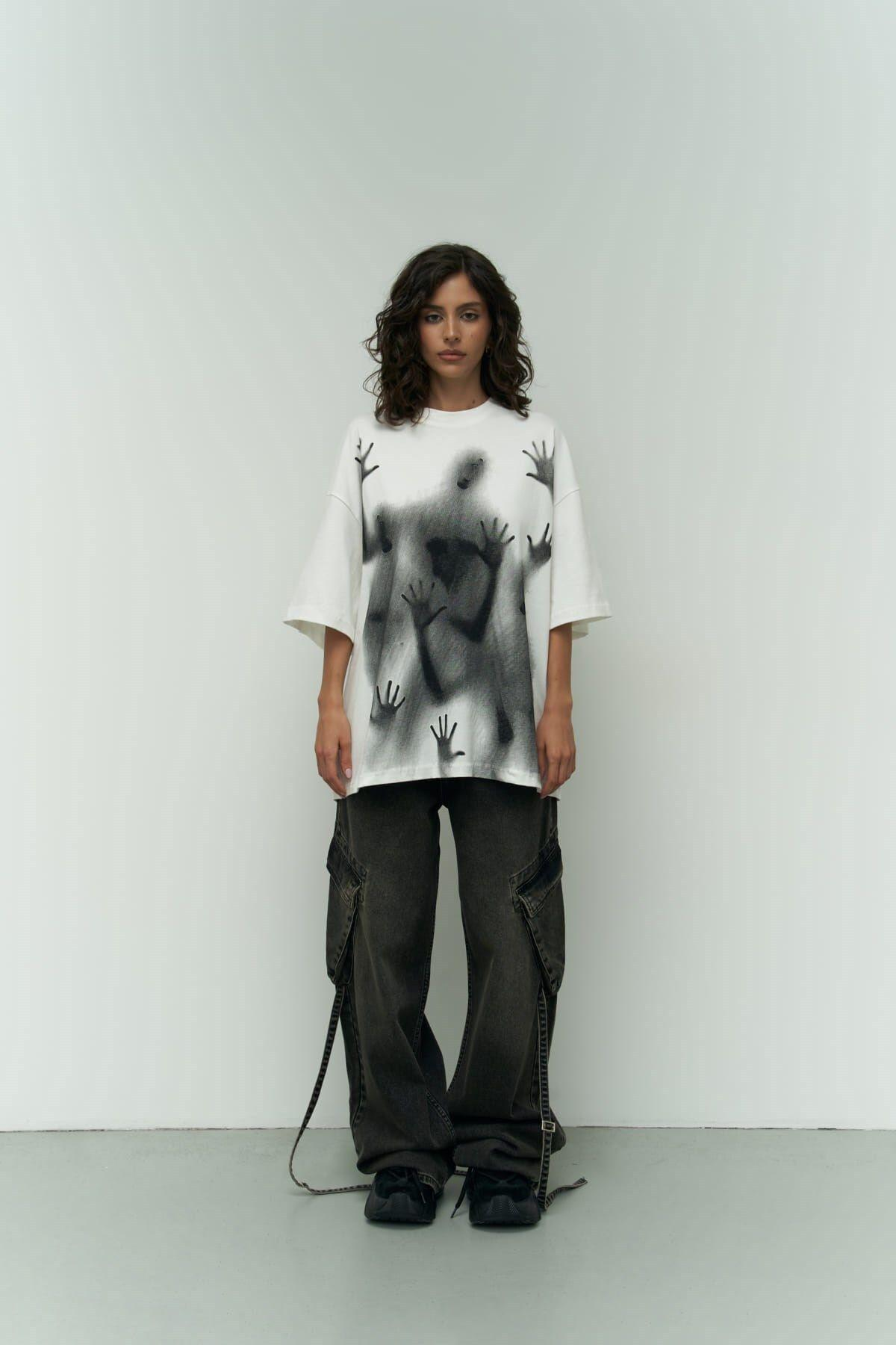 Ghost White Oversize T-Shirt