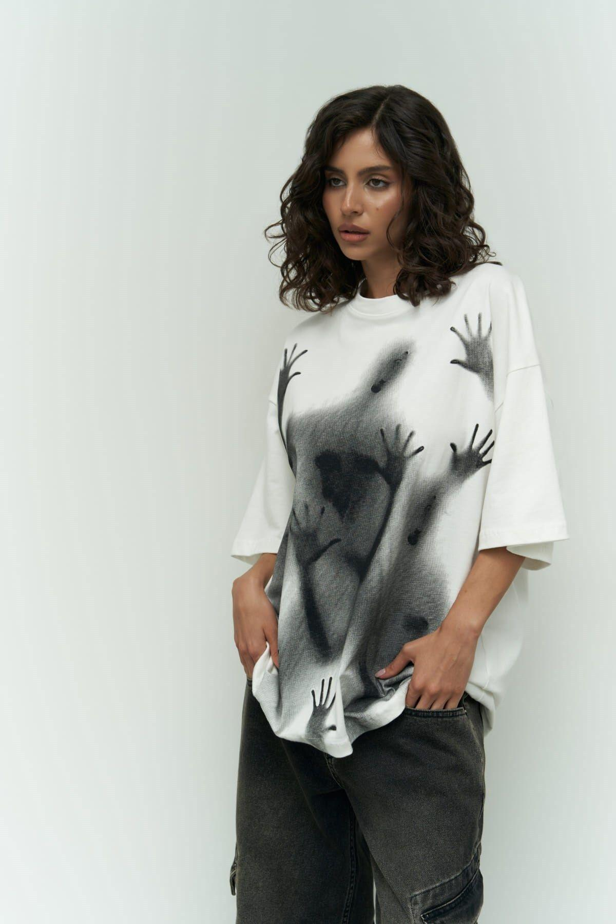 Ghost White Oversize T-Shirt