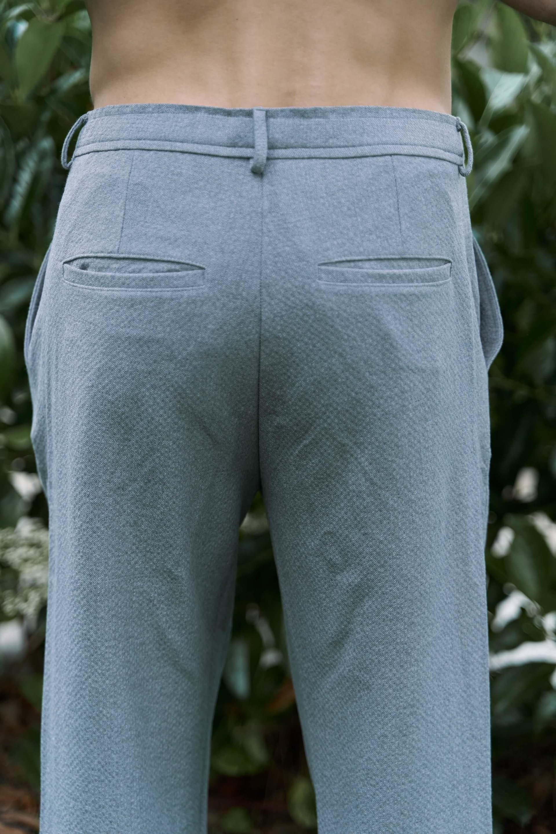 Glenn Men's Gray Trousers